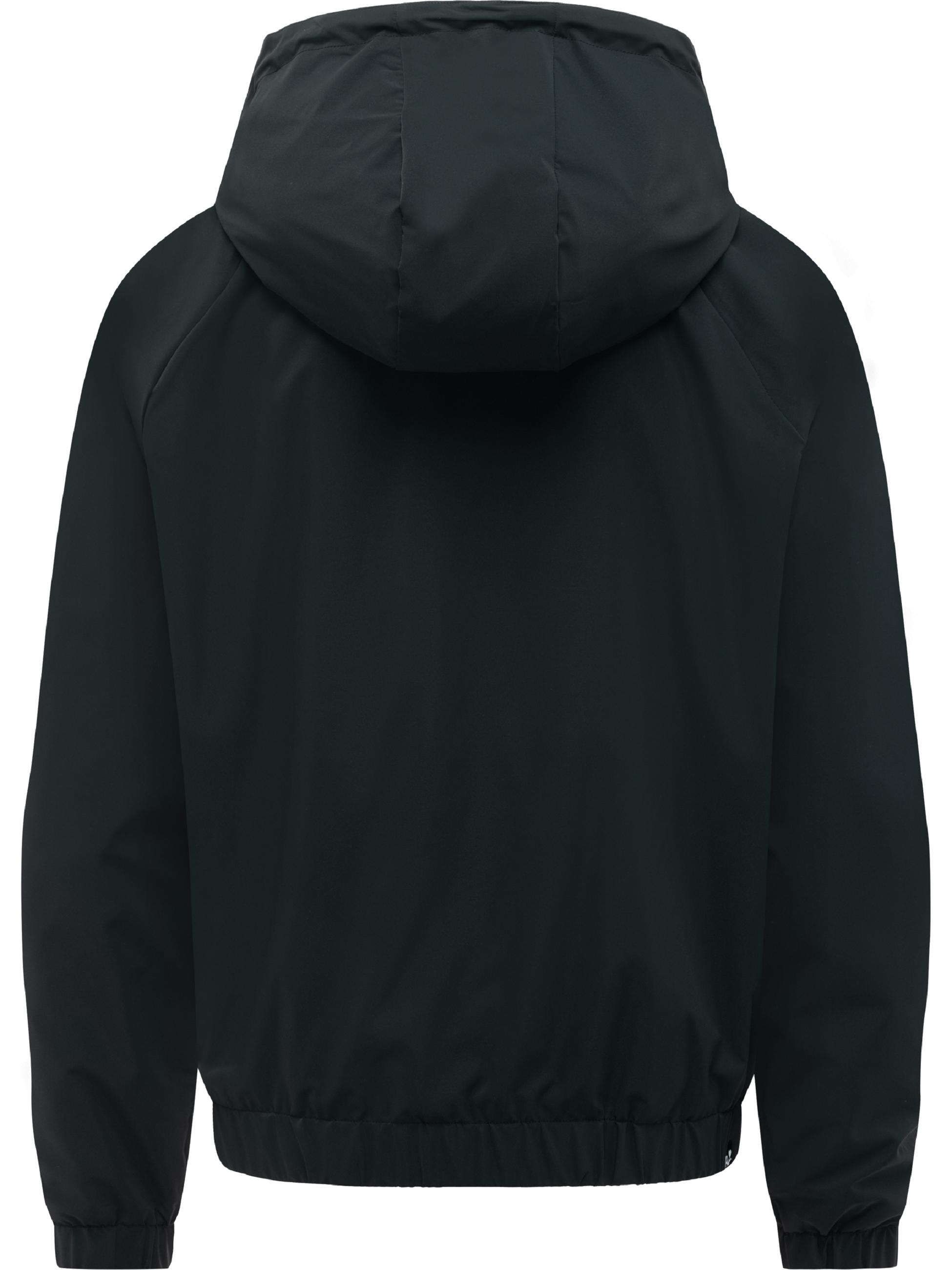 Übergangsjacke mit verstellbarer Kapuze "Anndra" Black