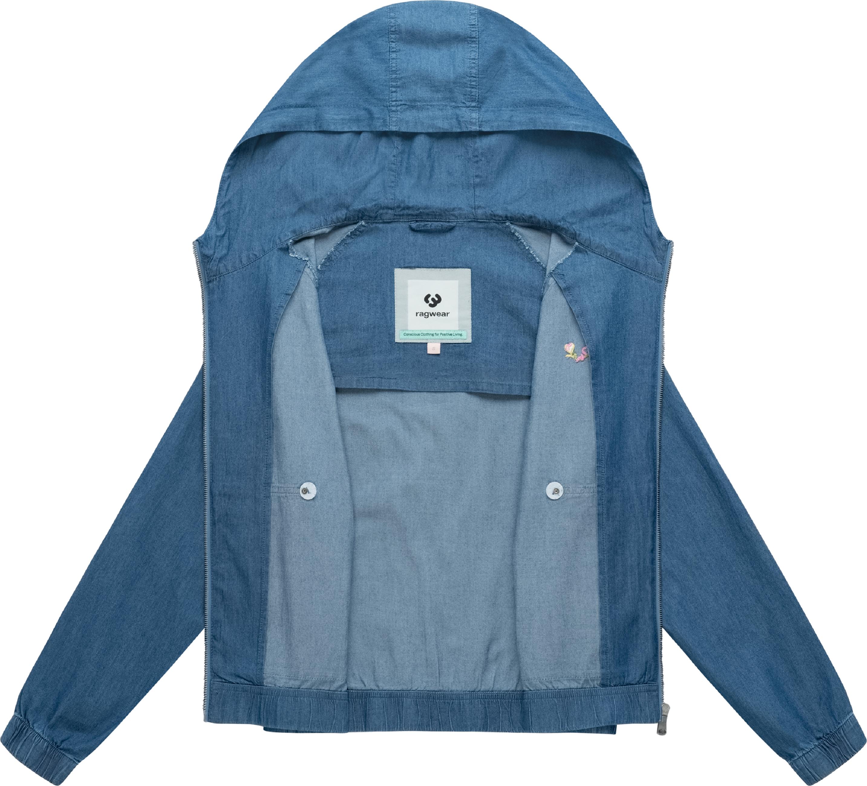 Übergangsjacke in Jeans-Optik "Anndra Denim" Blue