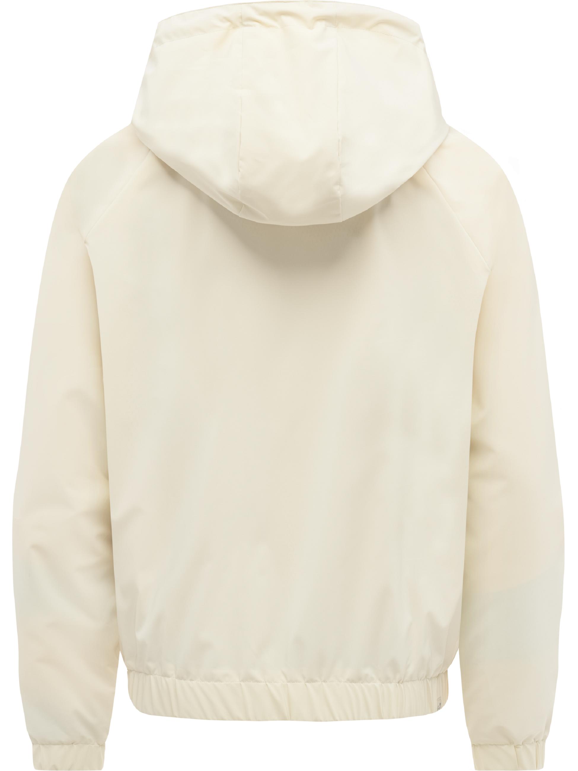 Übergangsjacke mit verstellbarer Kapuze "Anndra" Ecru