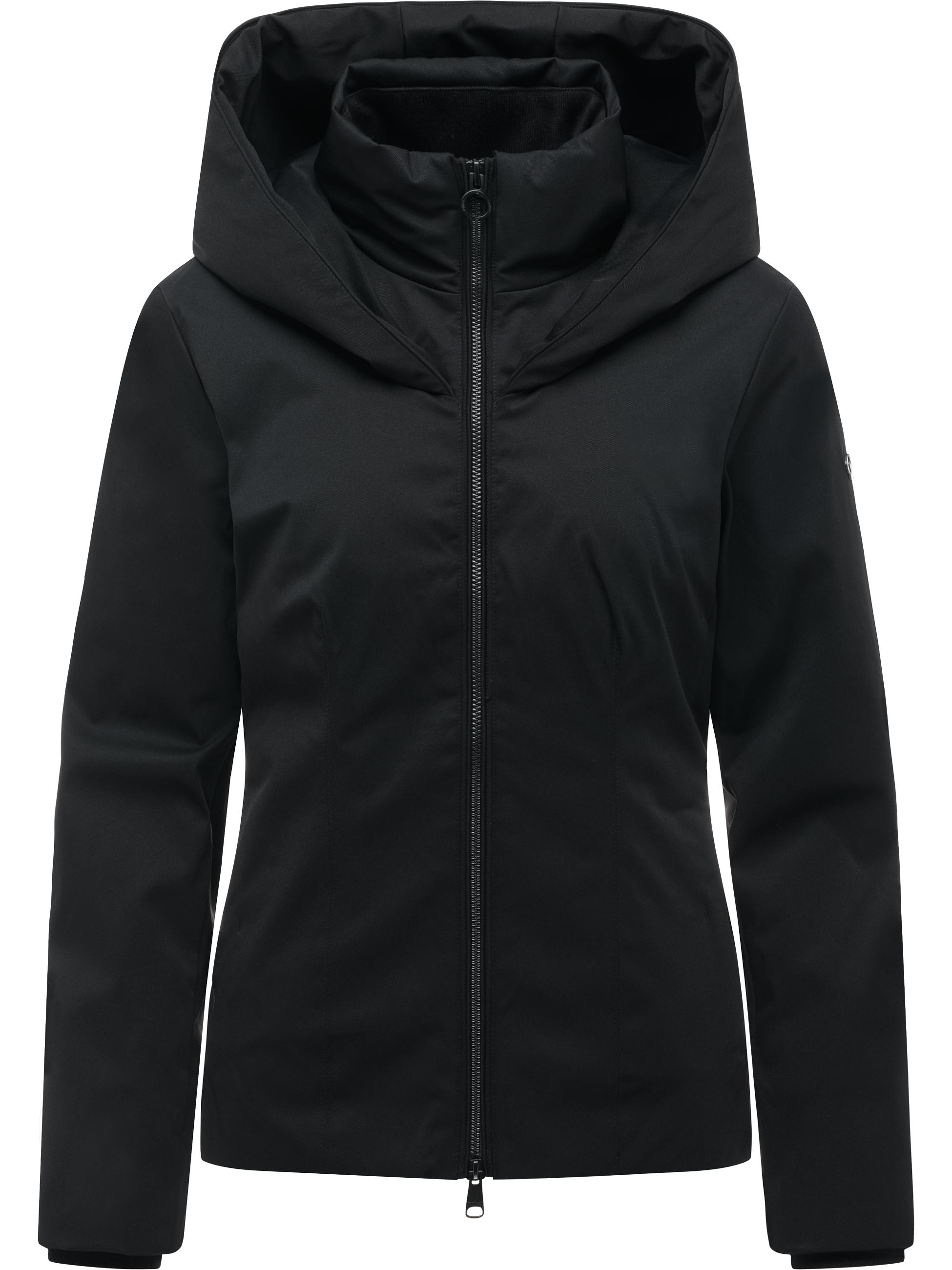 Warme Winter Jacke mit Stehkragen "Annona Y" Black