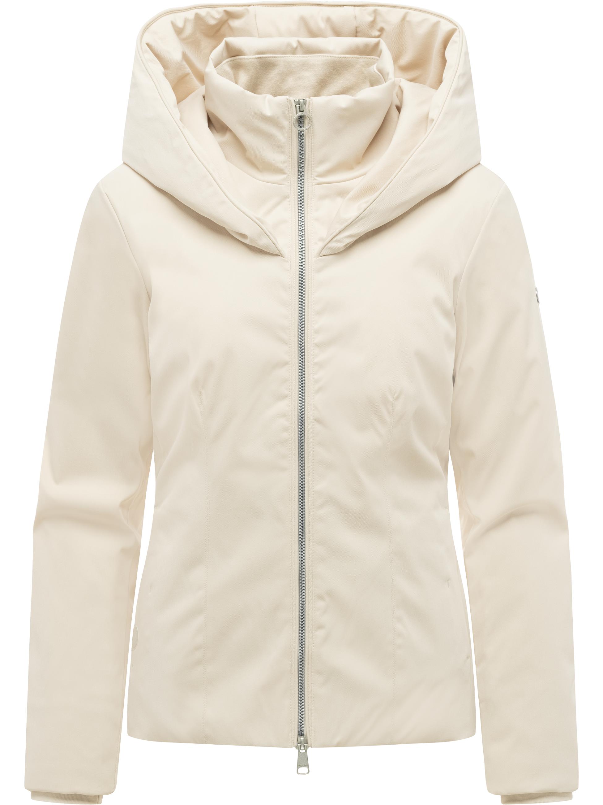 Warme Winter Jacke mit Stehkragen "Annona Y" Ecru