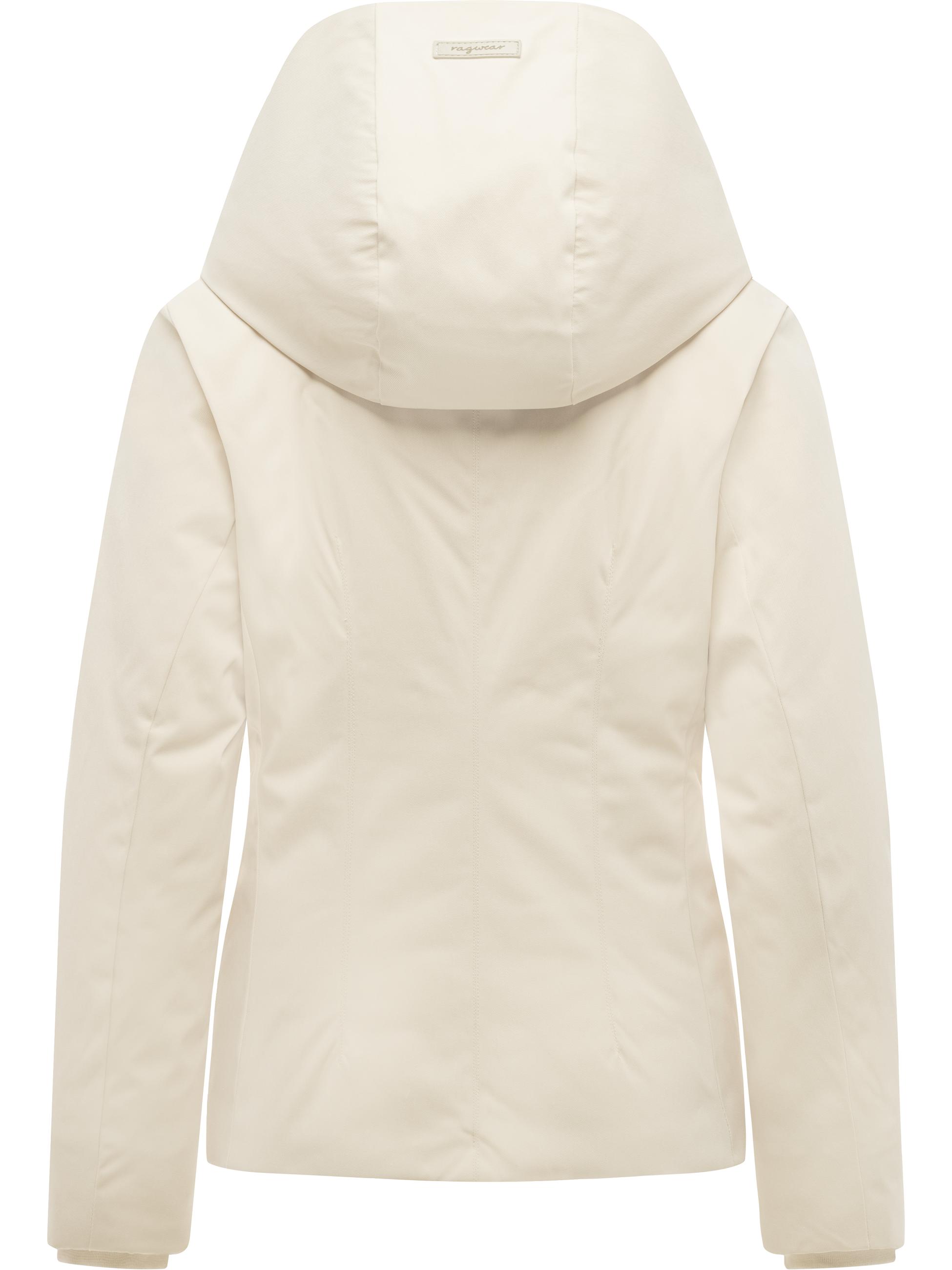 Warme Winter Jacke mit Stehkragen "Annona Y" Ecru