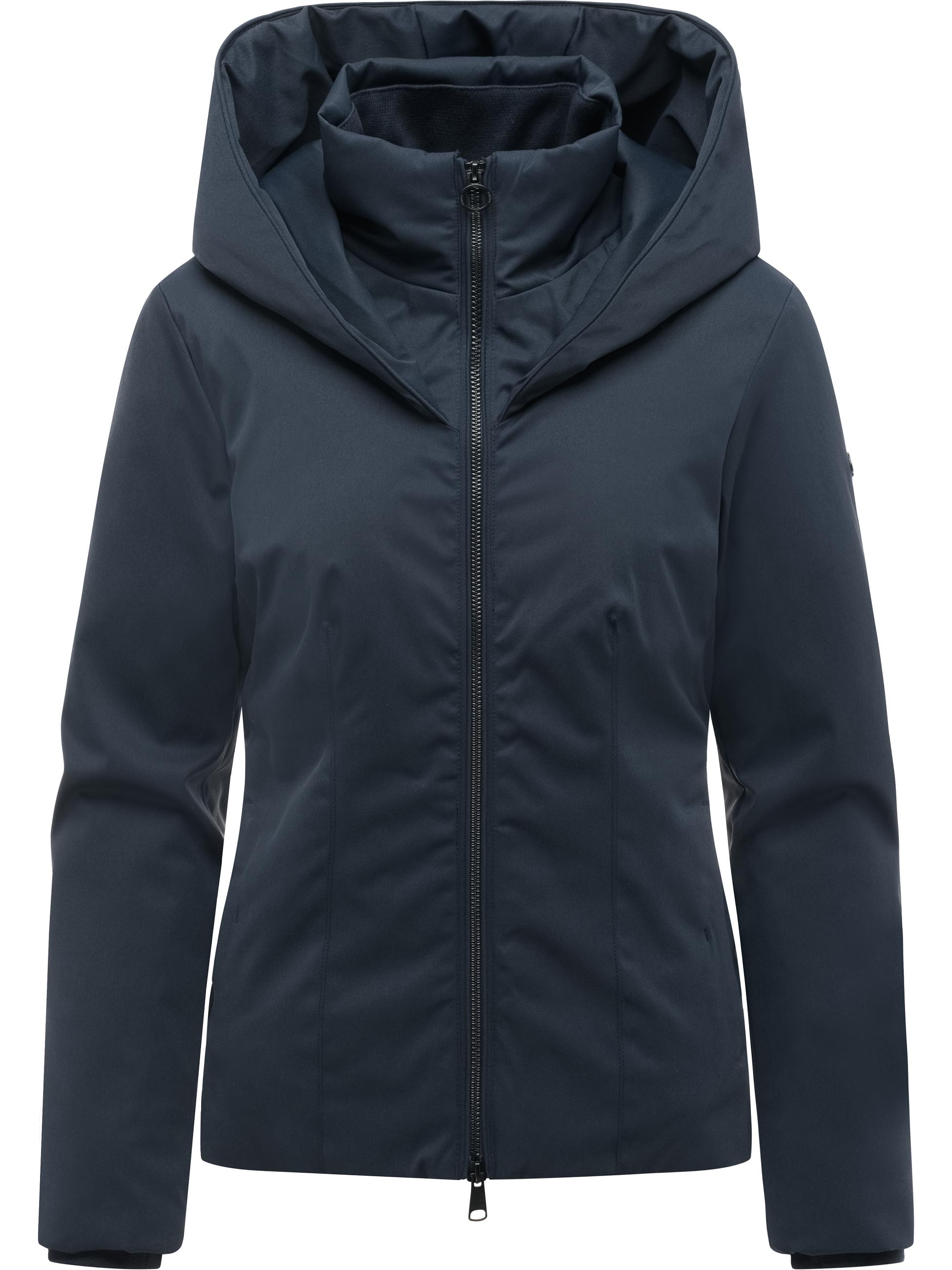 Warme Winter Jacke mit Stehkragen "Annona Y" Navy