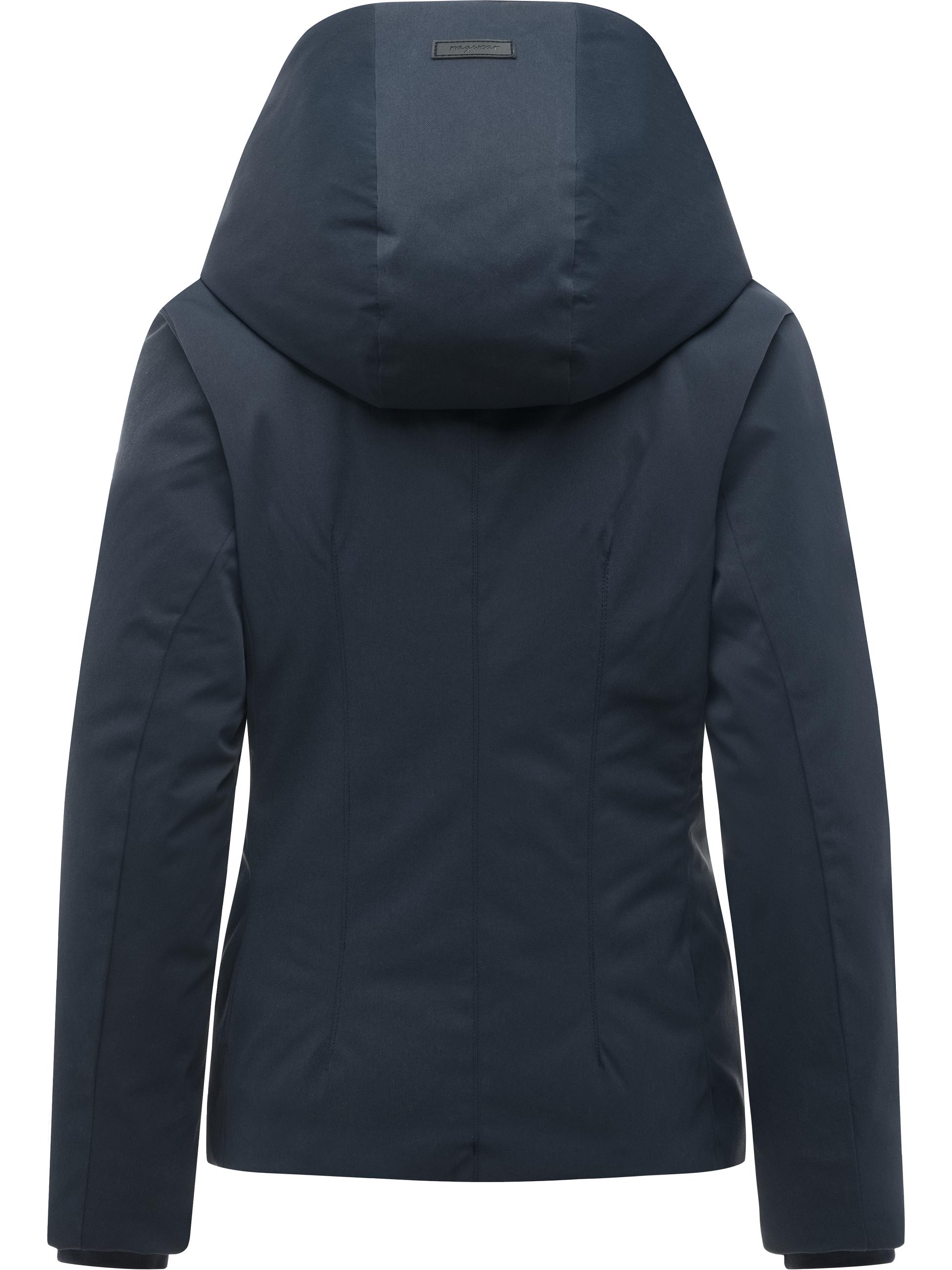 Warme Winter Jacke mit Stehkragen "Annona Y" Navy