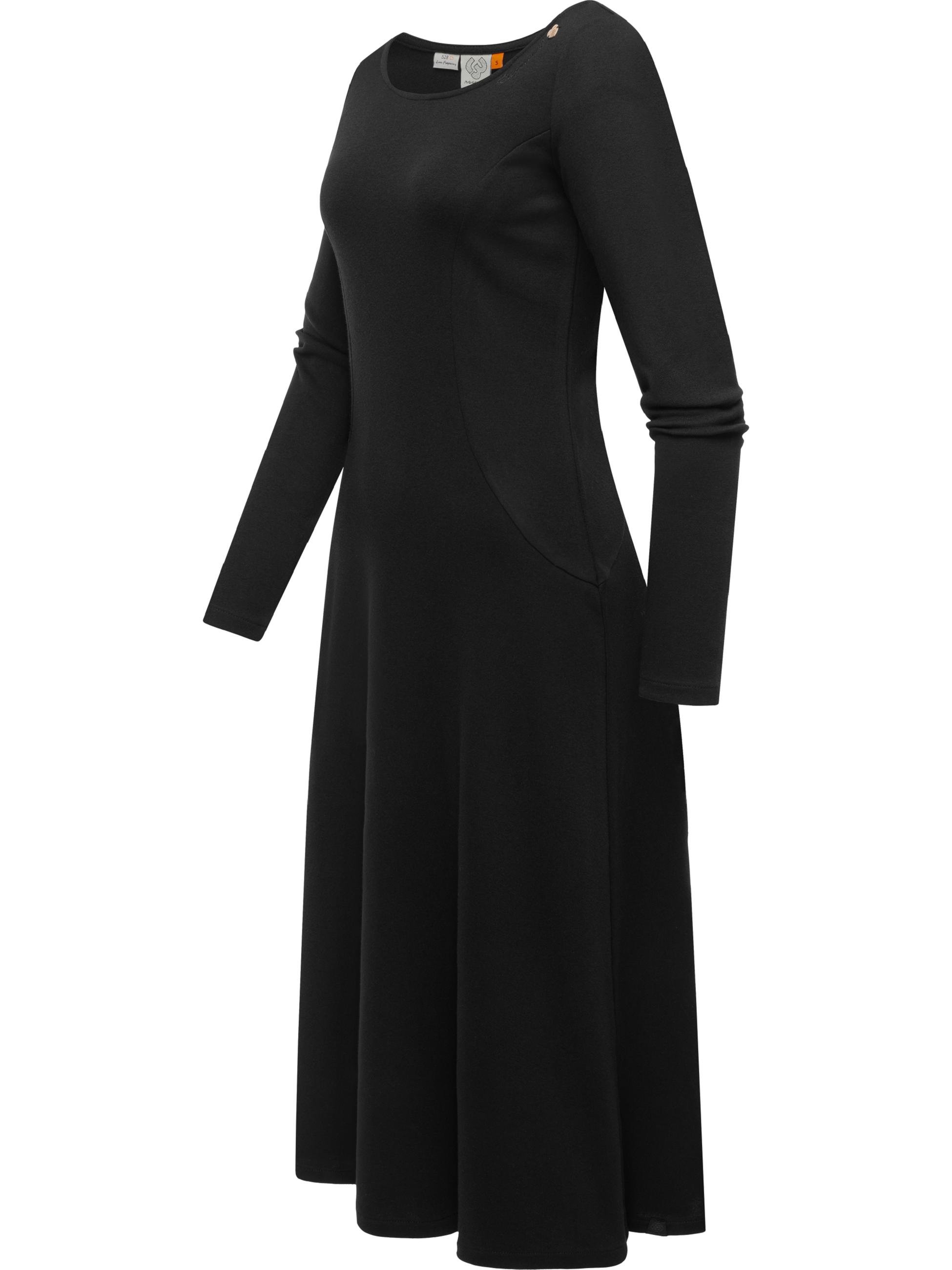 Langarm Jerseykleid "Appero Long" Black