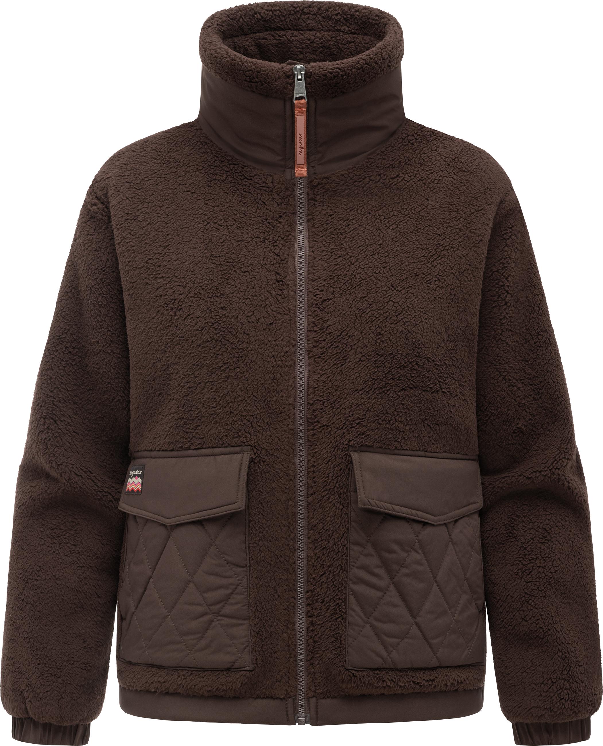 Plüschjacke "Arctika Y" Dark Choco