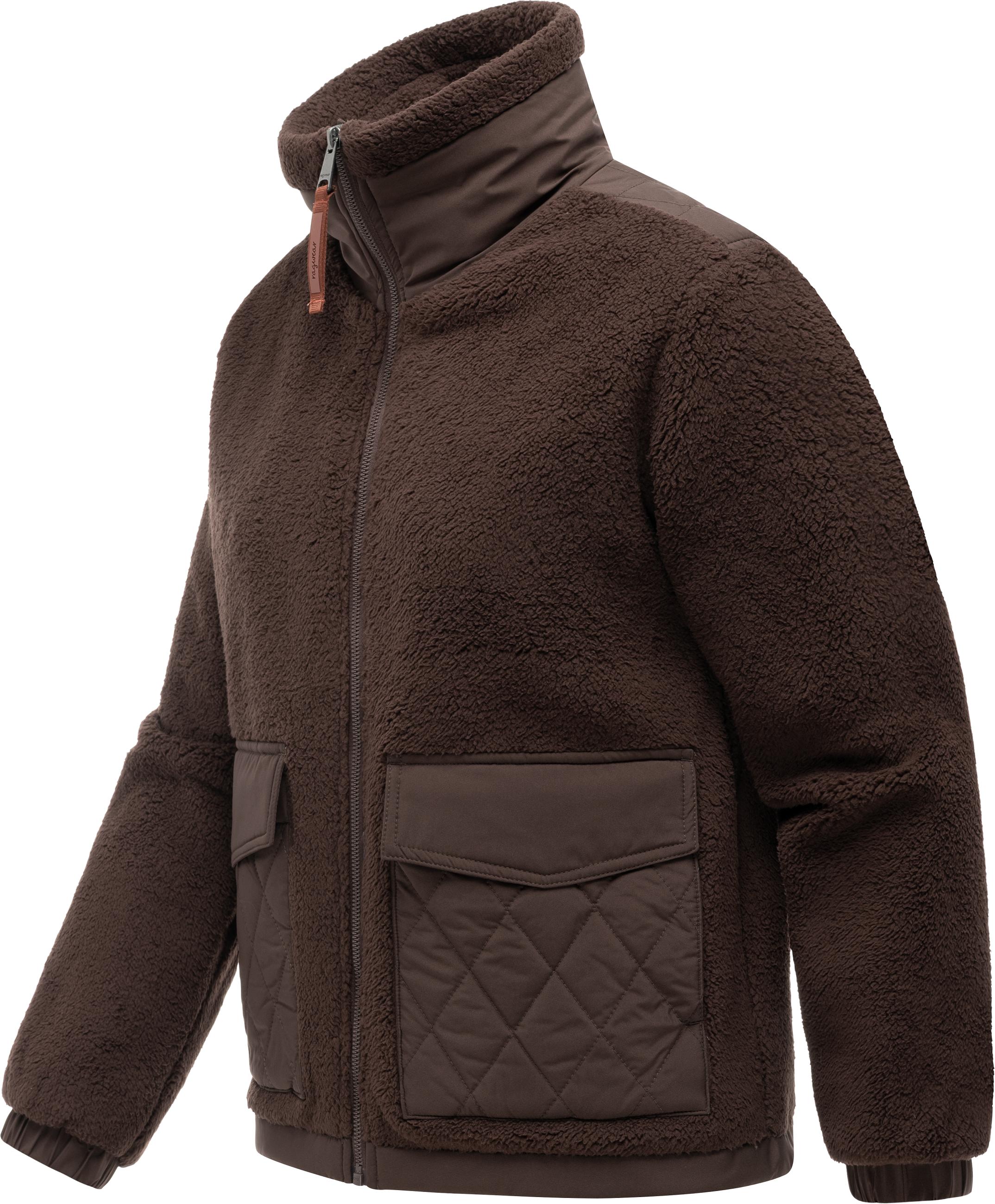 Plüschjacke "Arctika Y" Dark Choco