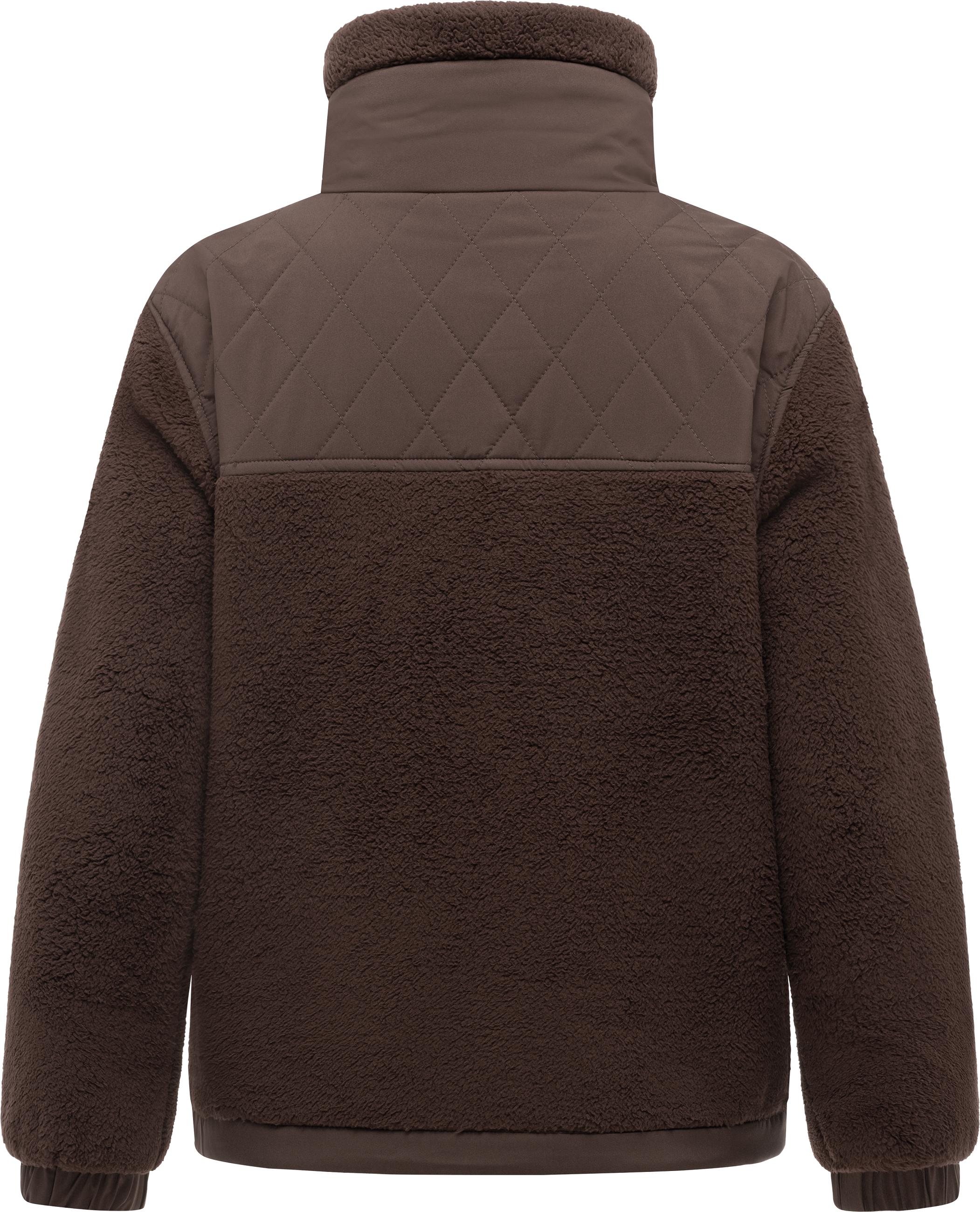 Plüschjacke "Arctika Y" Dark Choco