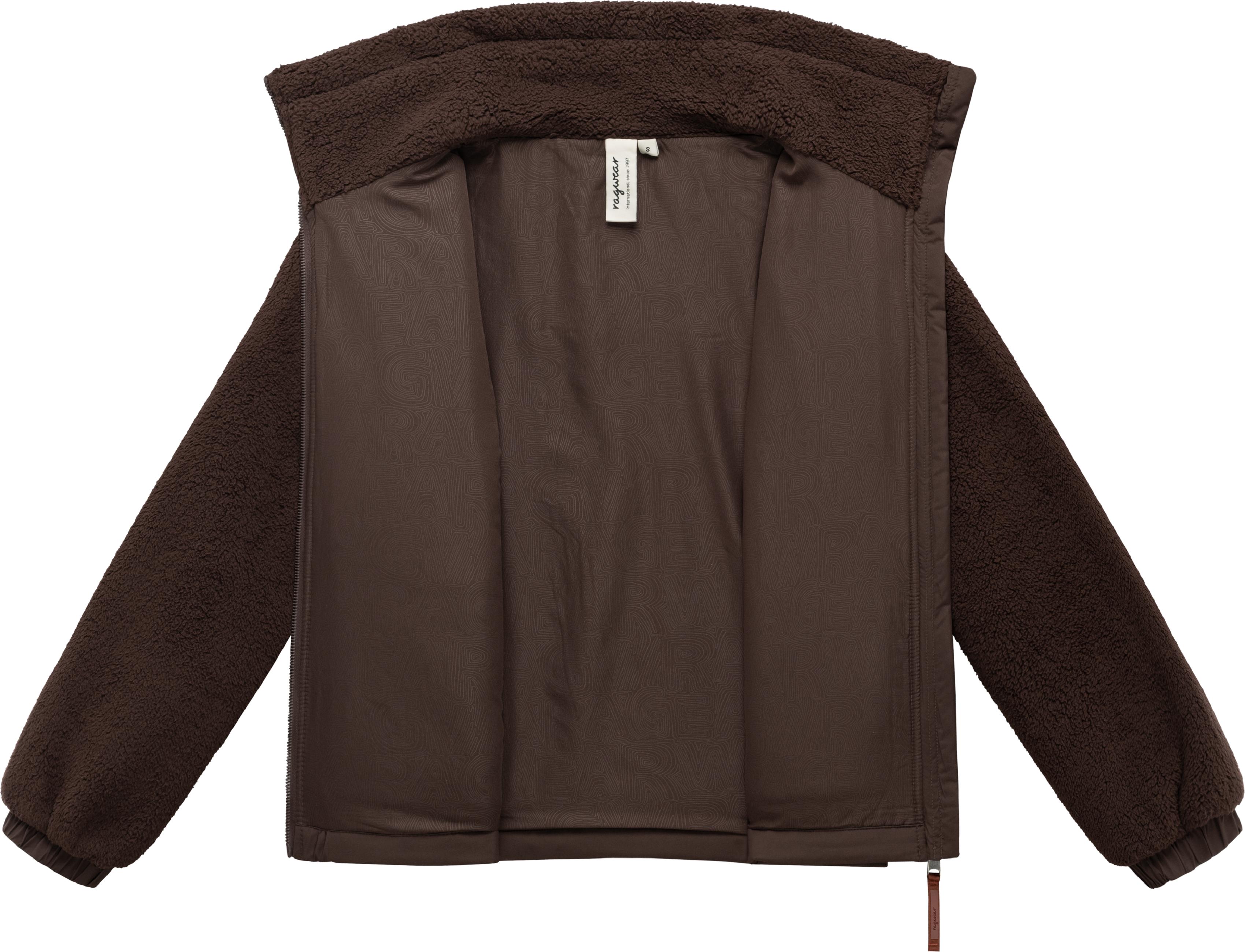Plüschjacke "Arctika Y" Dark Choco