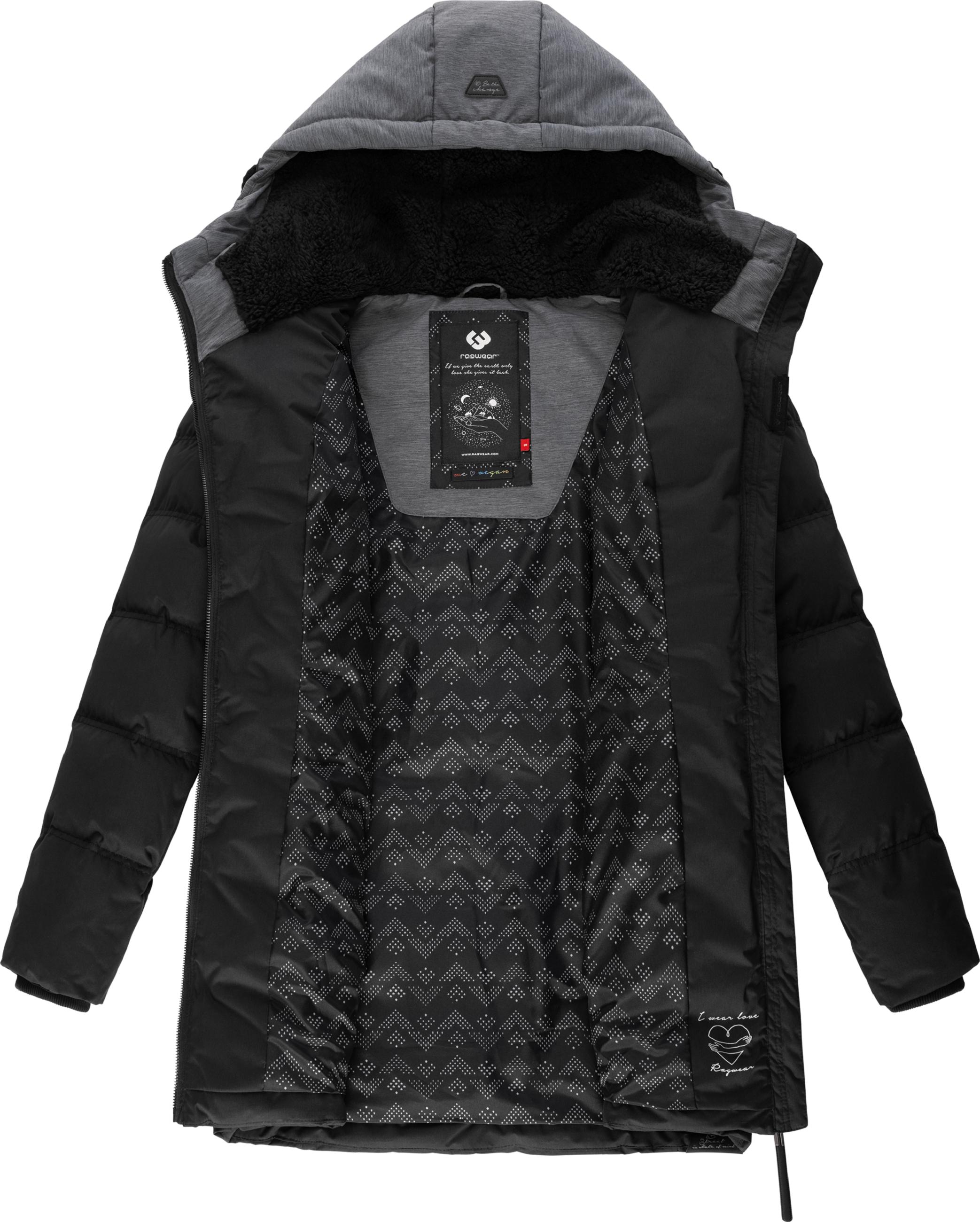 Jacke Wintermantel Winterparka Ashani Block Intl. Black