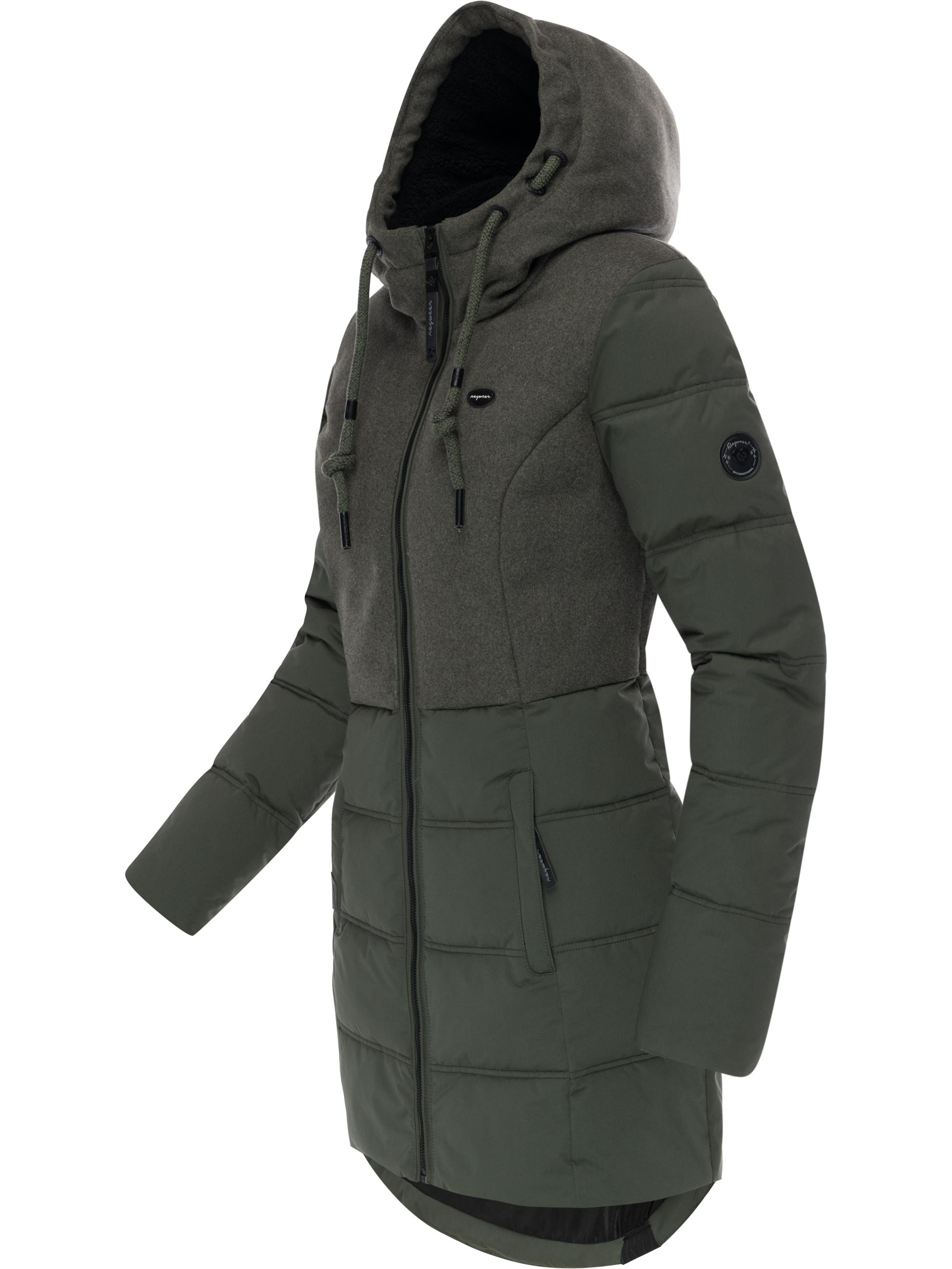 Wintermantel Winterparka "Ashani Block Intl." Dark Olive25