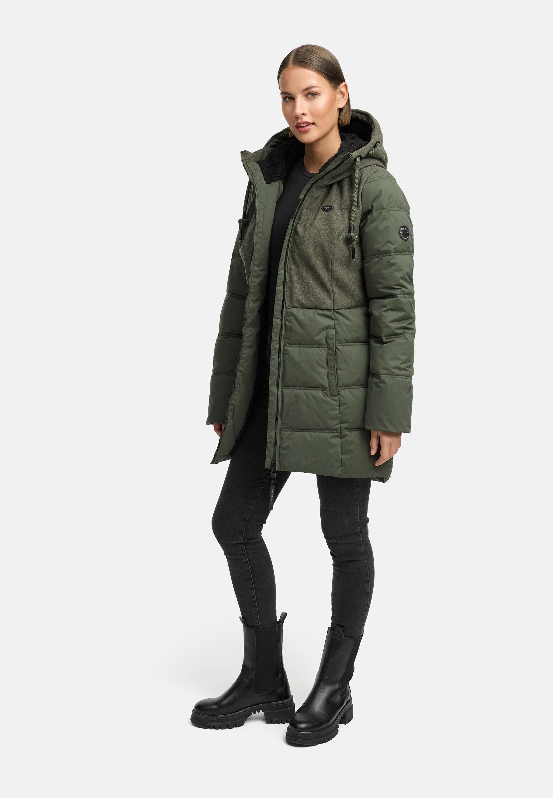 Wintermantel Winterparka "Ashani Block Intl." Dark Olive25