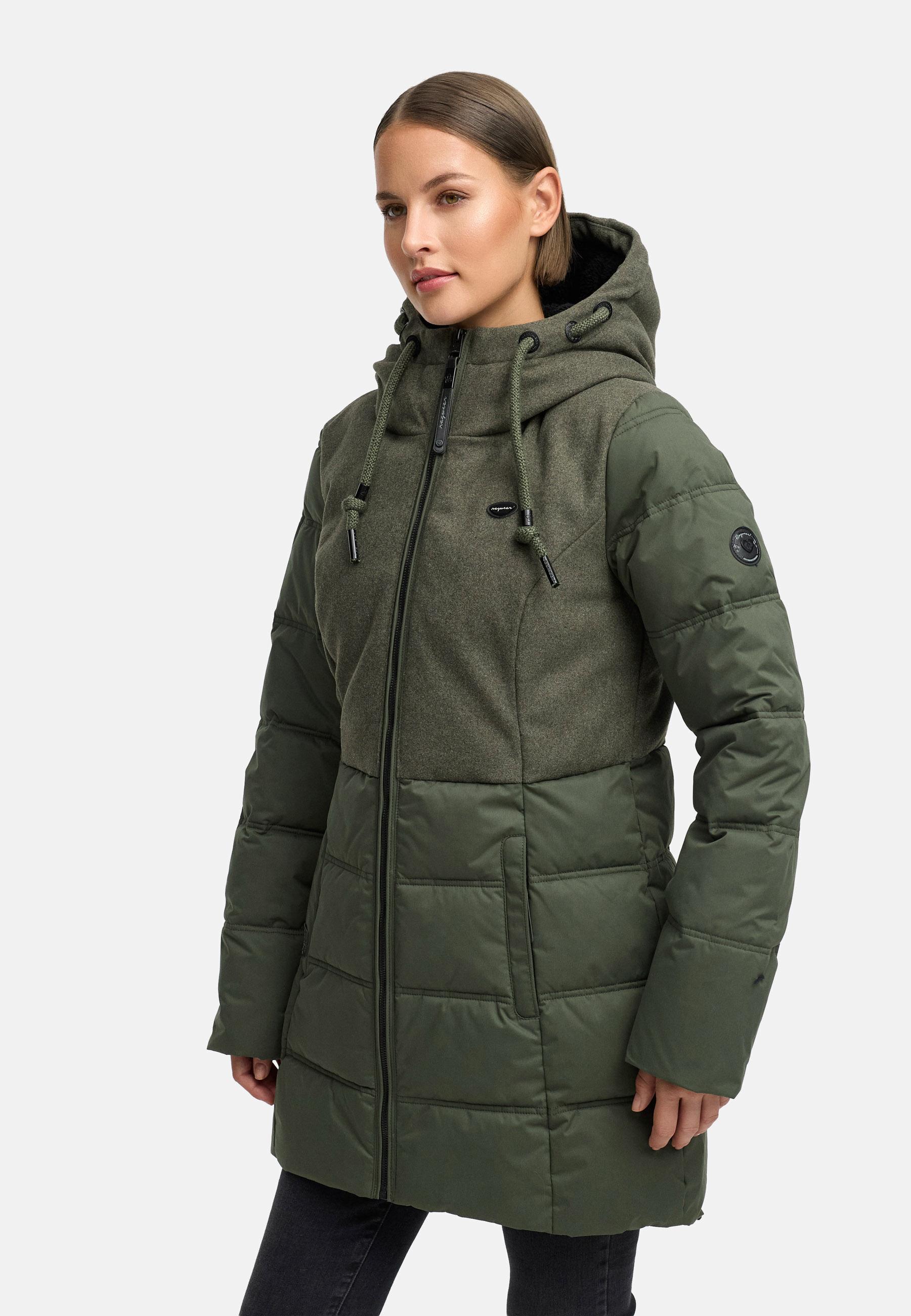 Wintermantel Winterparka "Ashani Block Intl." Dark Olive25