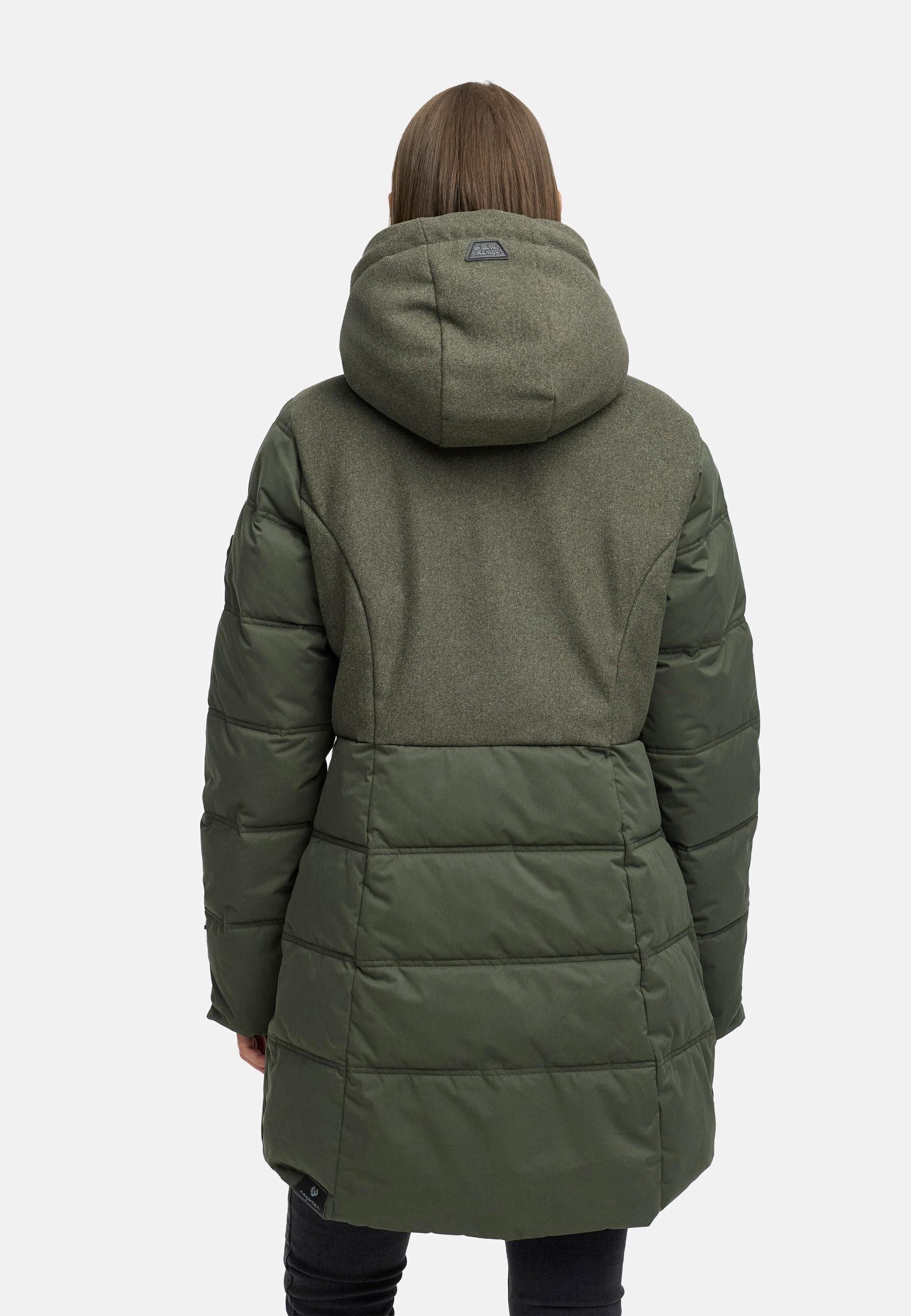 Wintermantel Winterparka "Ashani Block Intl." Dark Olive25