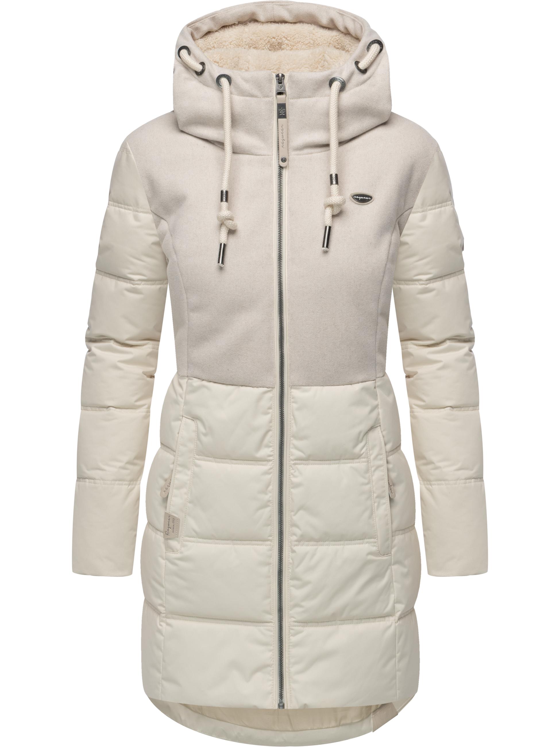 Wintermantel Winterparka "Ashani Block Intl." Ecru25