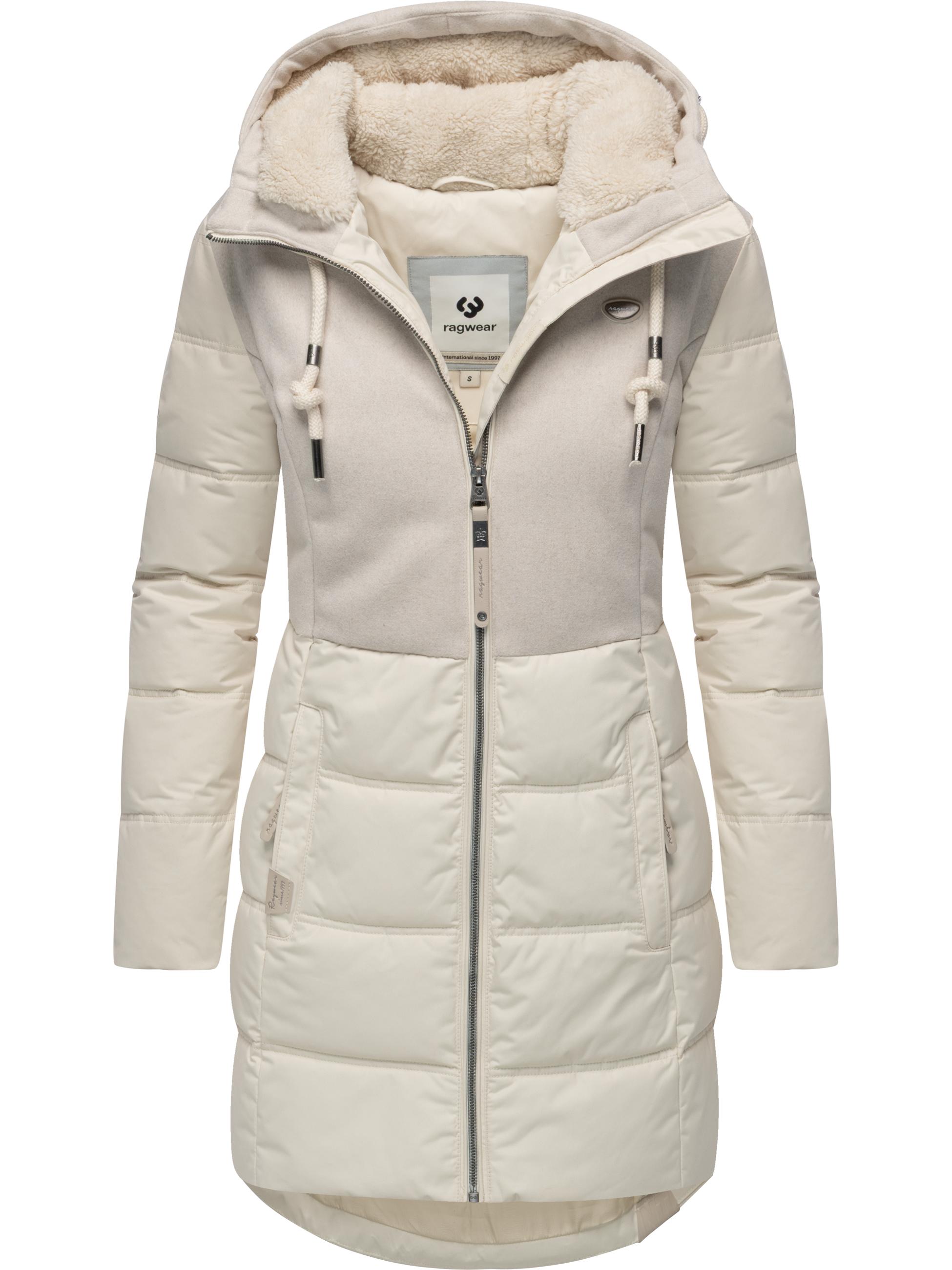 Wintermantel Winterparka "Ashani Block Intl." Ecru25