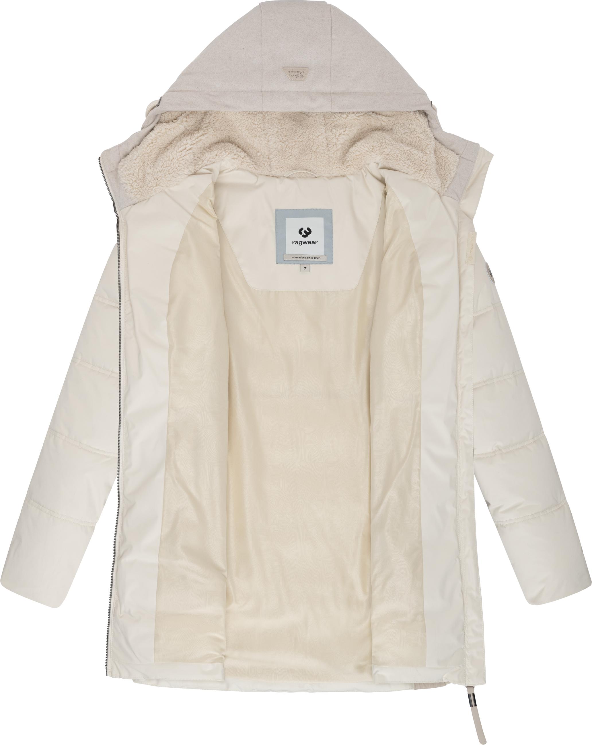 Wintermantel Winterparka "Ashani Block Intl." Ecru25
