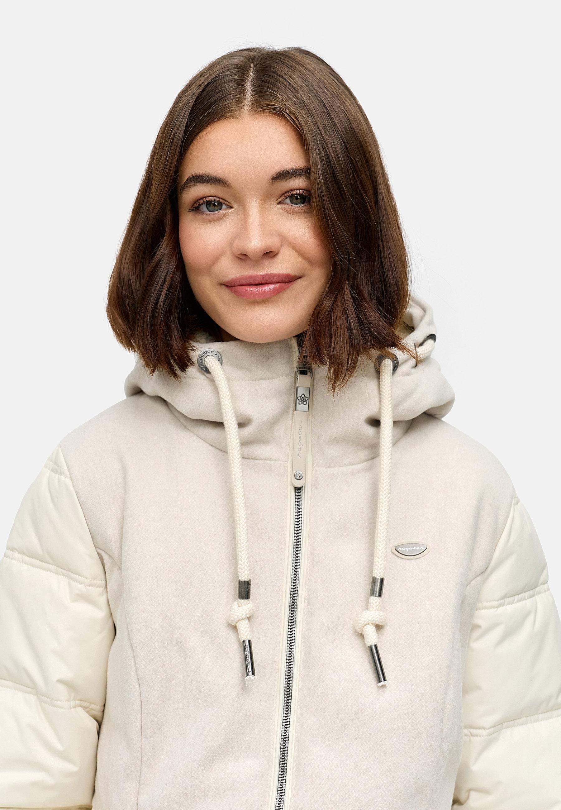 Wintermantel Winterparka "Ashani Block Intl." Ecru25