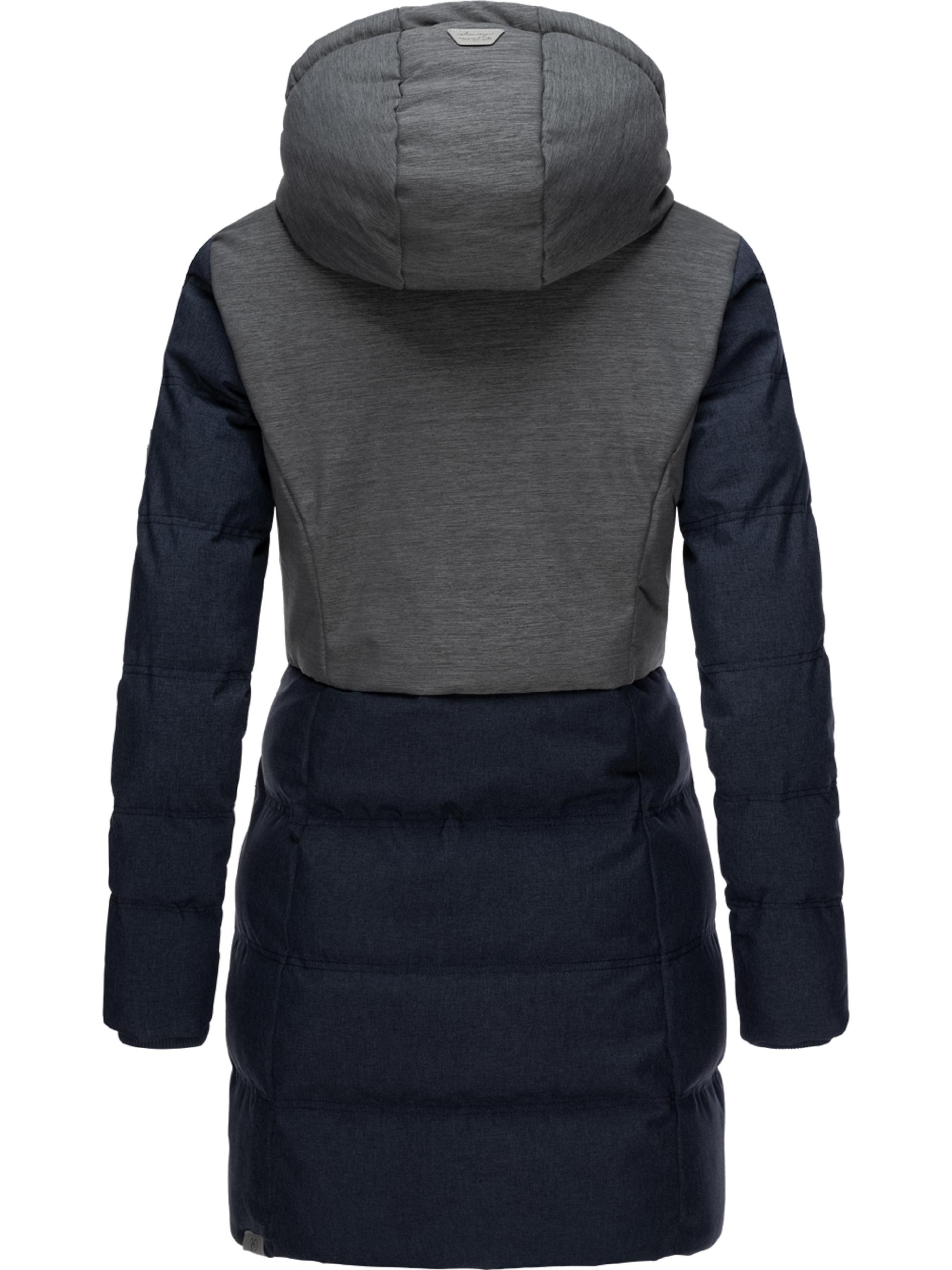 Jacke Wintermantel Winterparka Ashani Block Intl. Navy