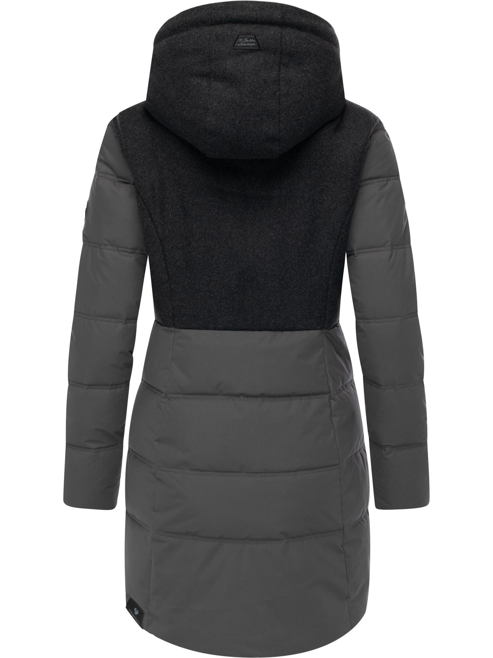Wintermantel Winterparka "Ashani Block Intl." Stone Grey25