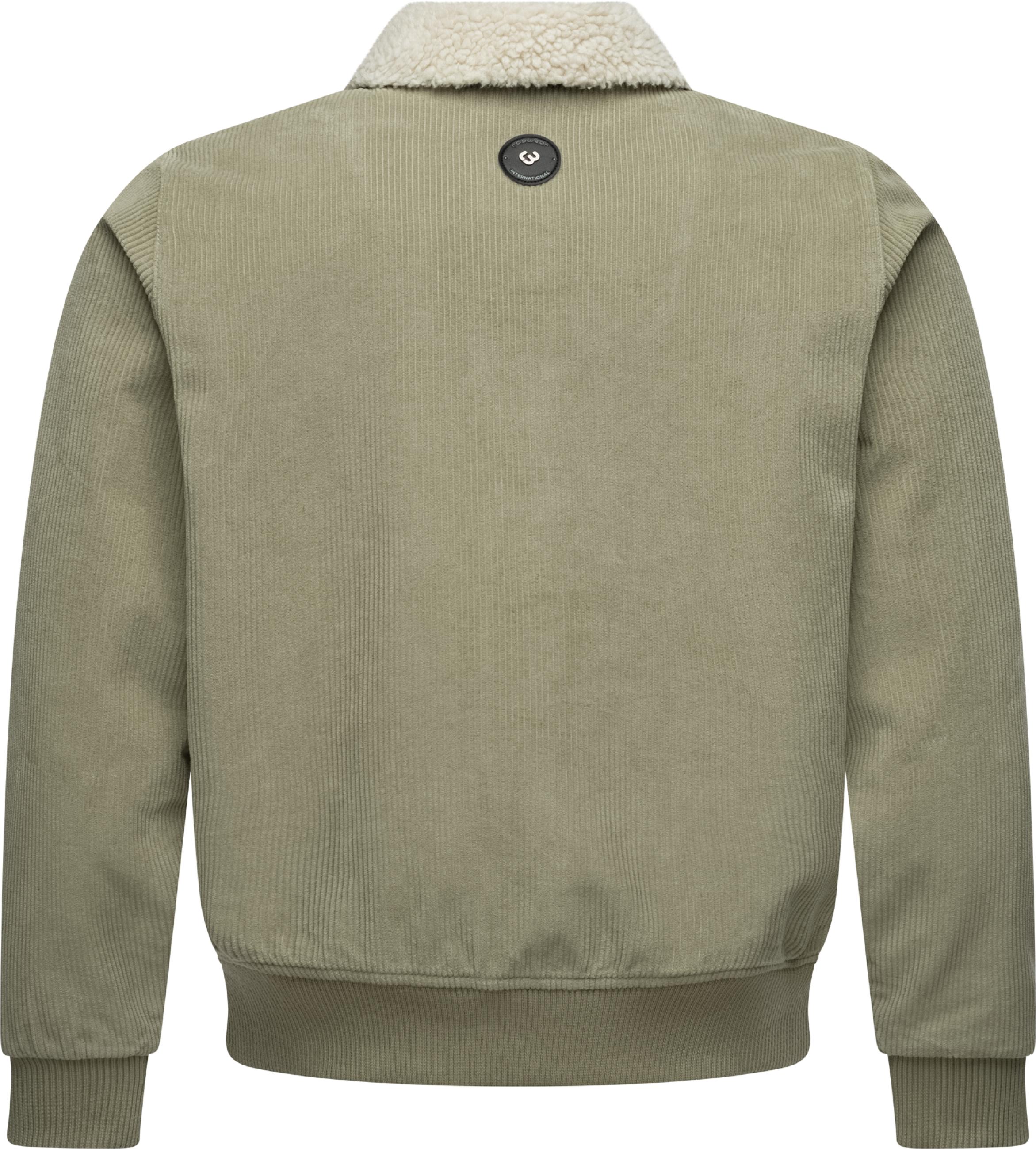 Wasserdichte Kordjacke "Aviss" Dusty Olive