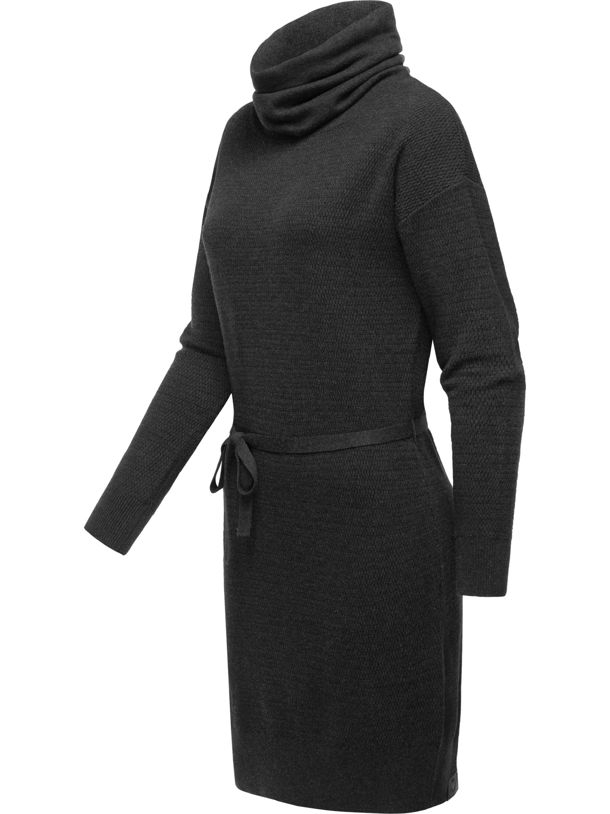 Weiches Strickkleid "Babett Dress Intl." Dark Grey23