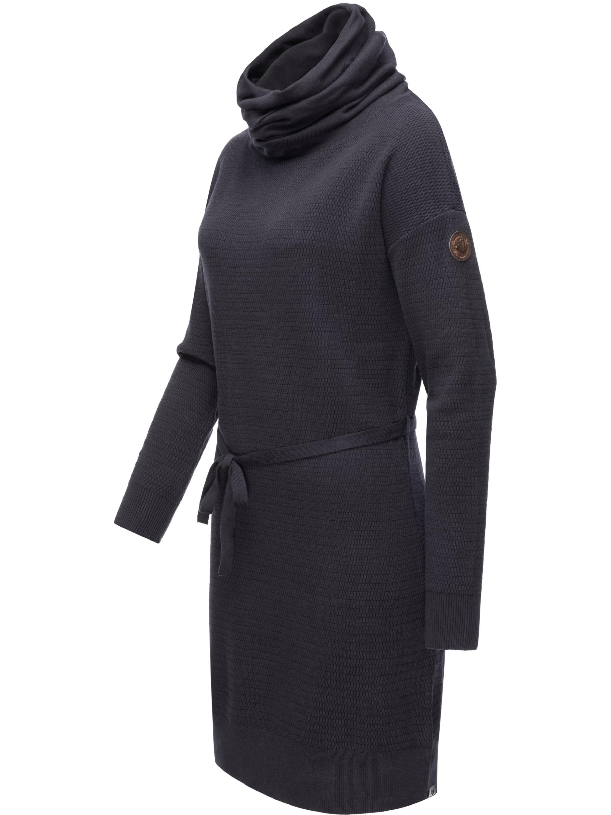 Weiches Strickkleid "Babett Dress Intl." Navy