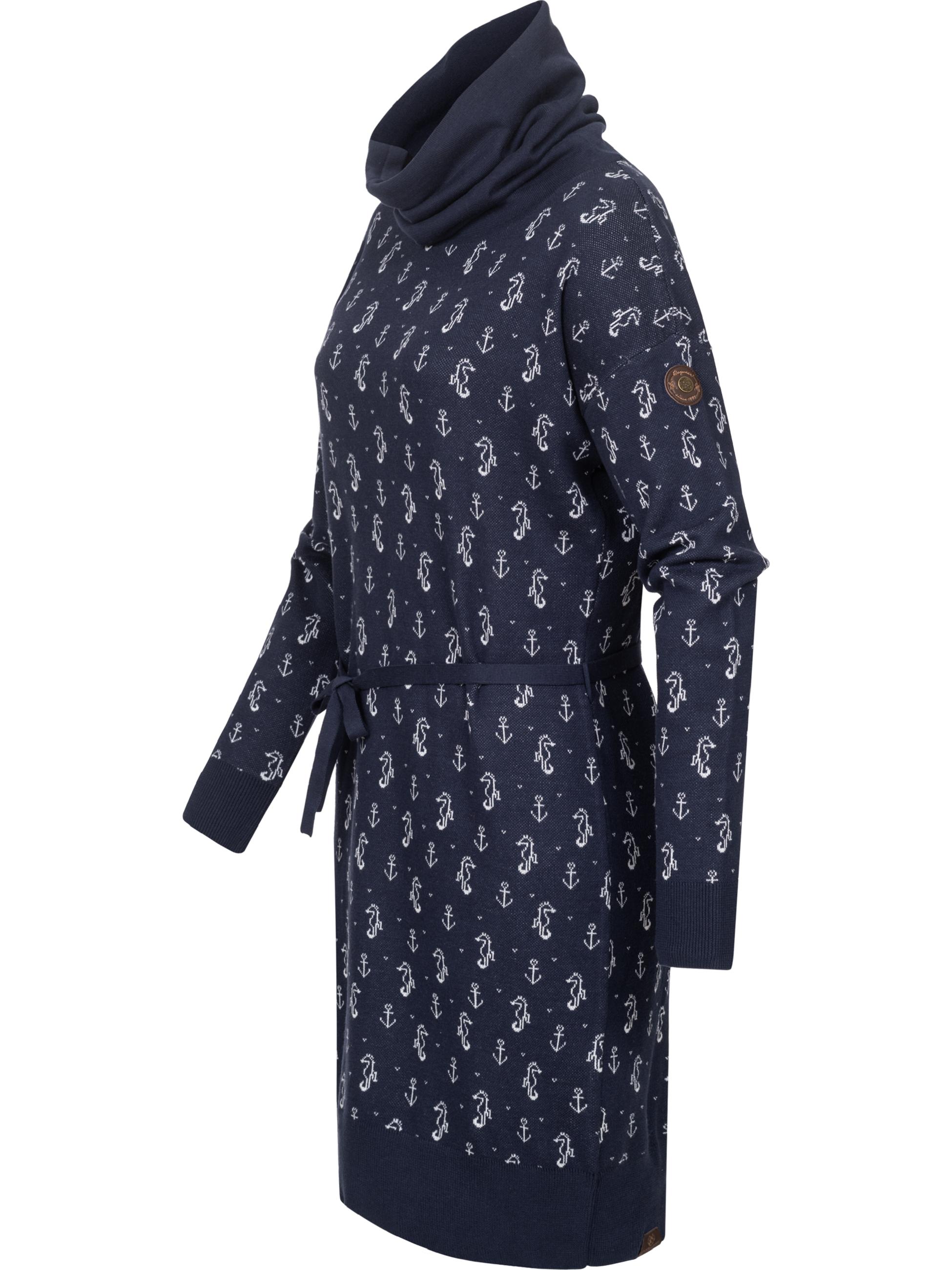 Weiches Strickkleid "Babett Dress Marina" Navy22