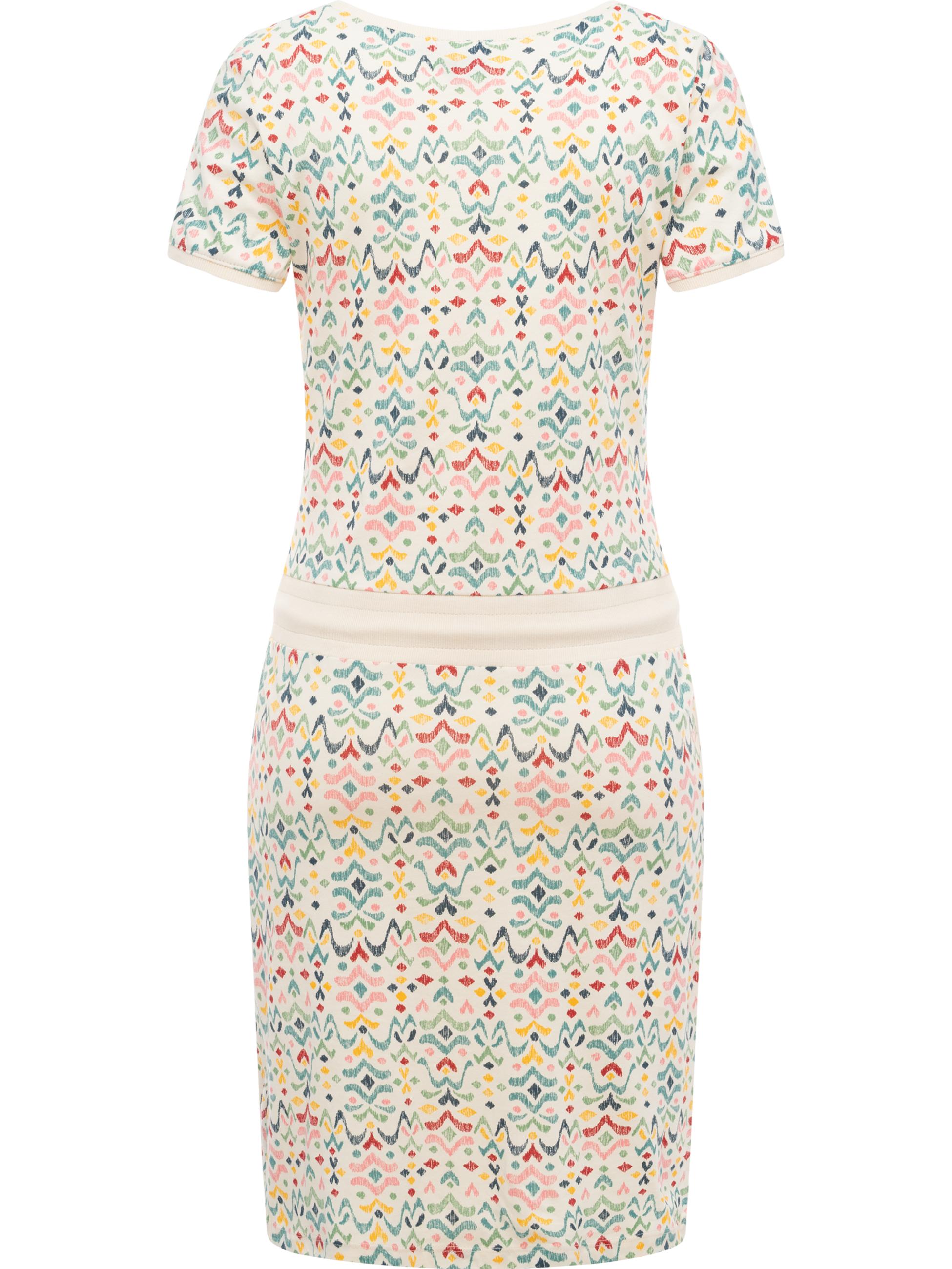 Gemustertes Kleid "Baomi Print YOUMODO" Beige