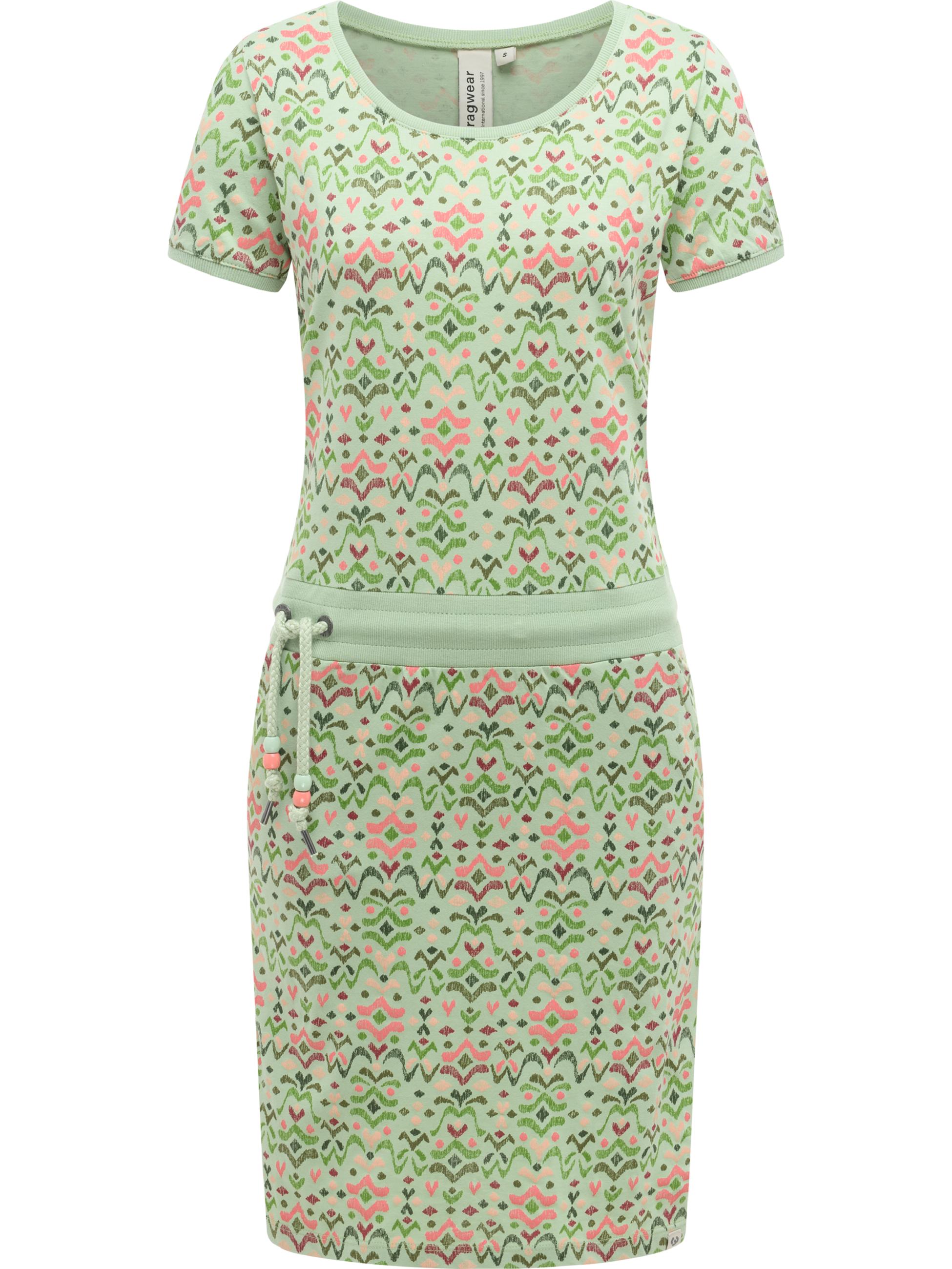 Gemustertes Kleid "Baomi Print YOUMODO" Dusty Green