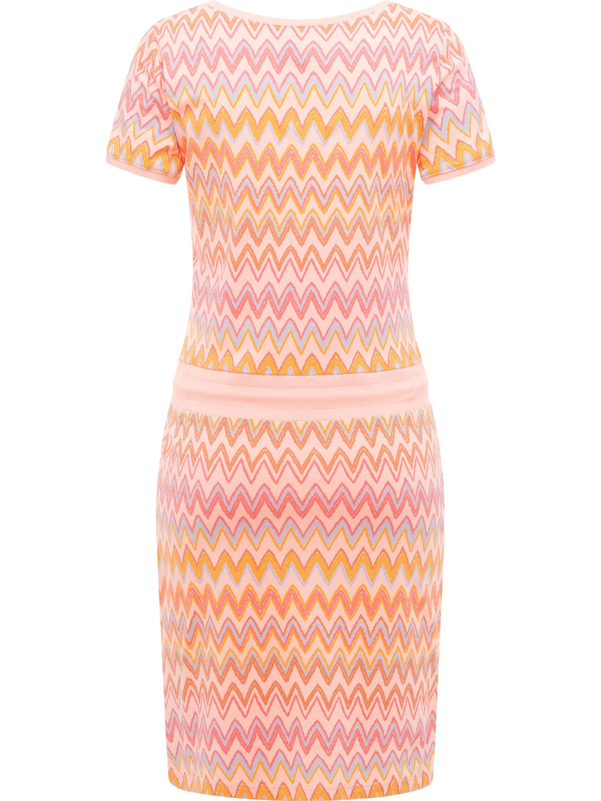 Gemustertes Kleid "Baomi Print YOUMODO" Peach