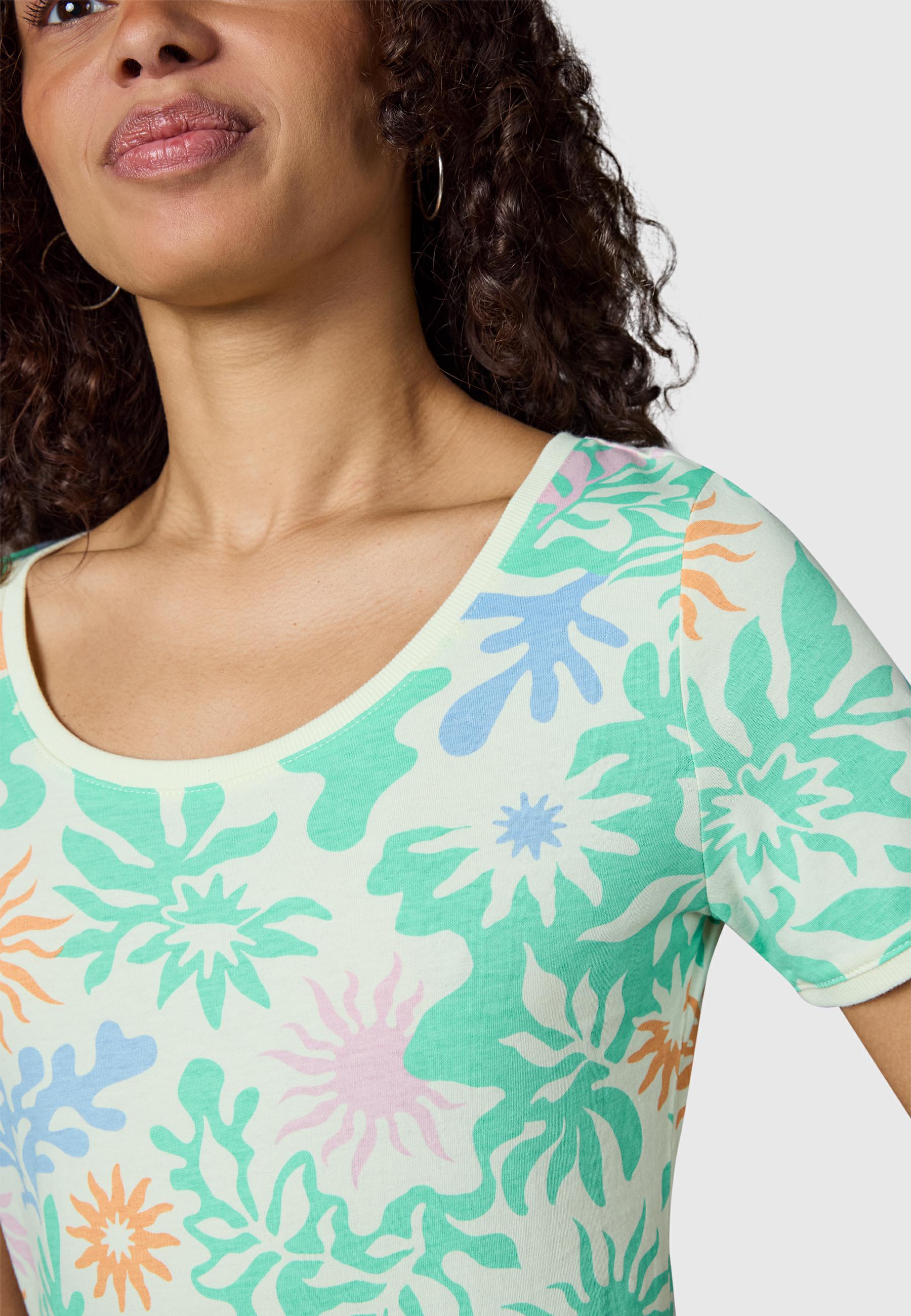 Gemustertes Sommerkleid "Baomi Summer YOUMODO" Mint Combo