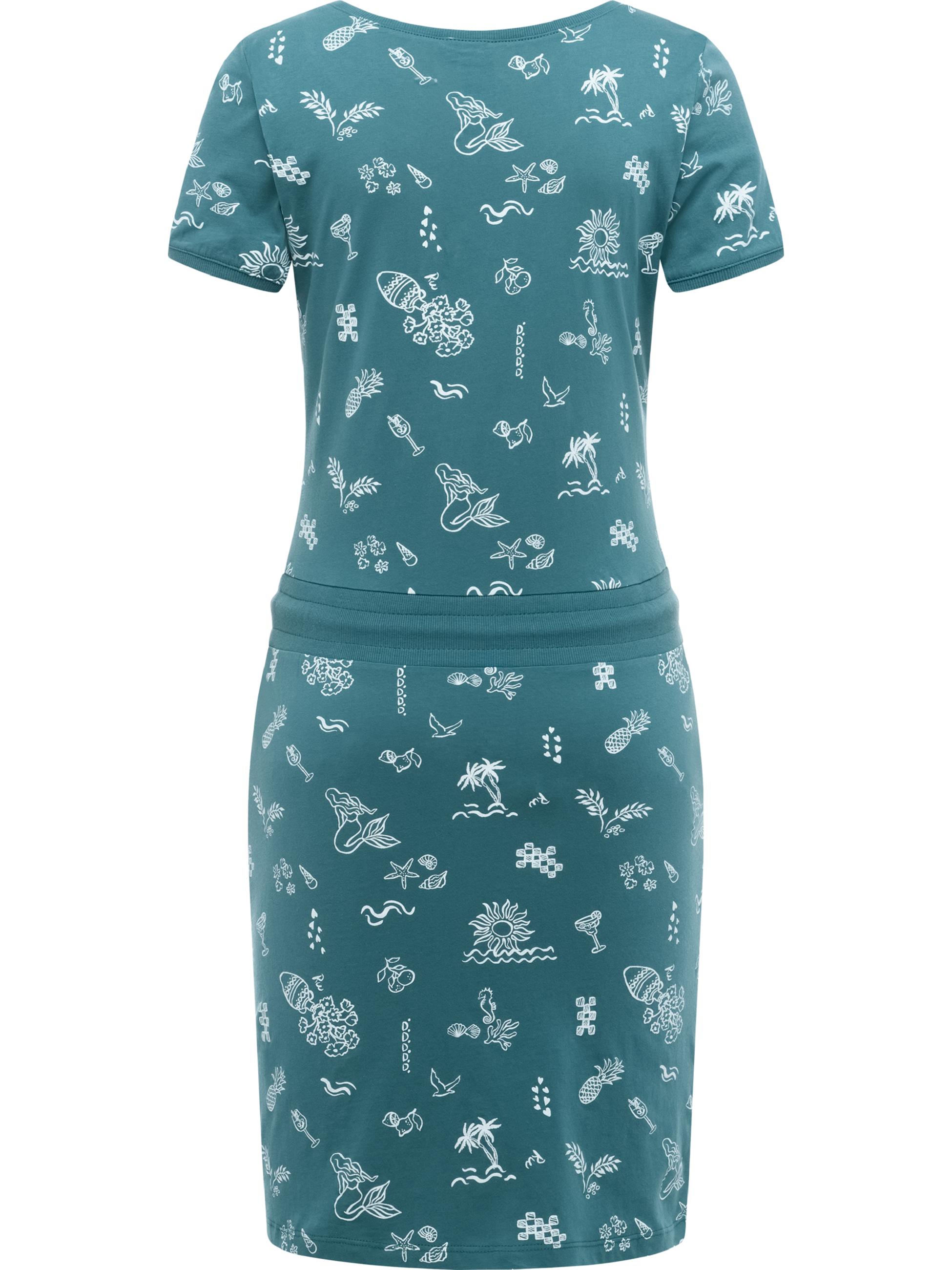 Gemustertes Sommerkleid "Baomi Summer YOUMODO" Ocean Green