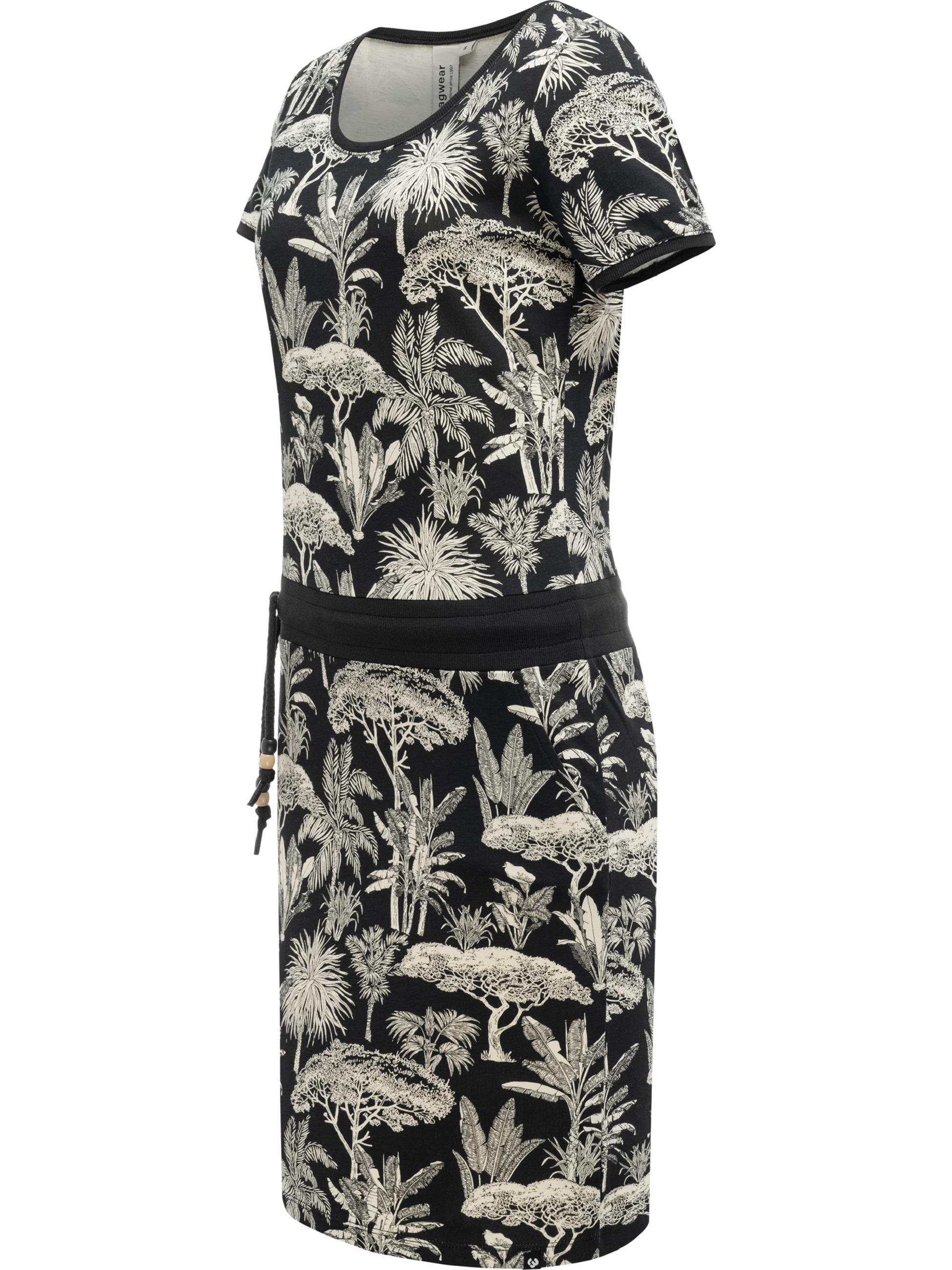 Gemustertes Kleid "Baomi Tropic YOUMODO" Black