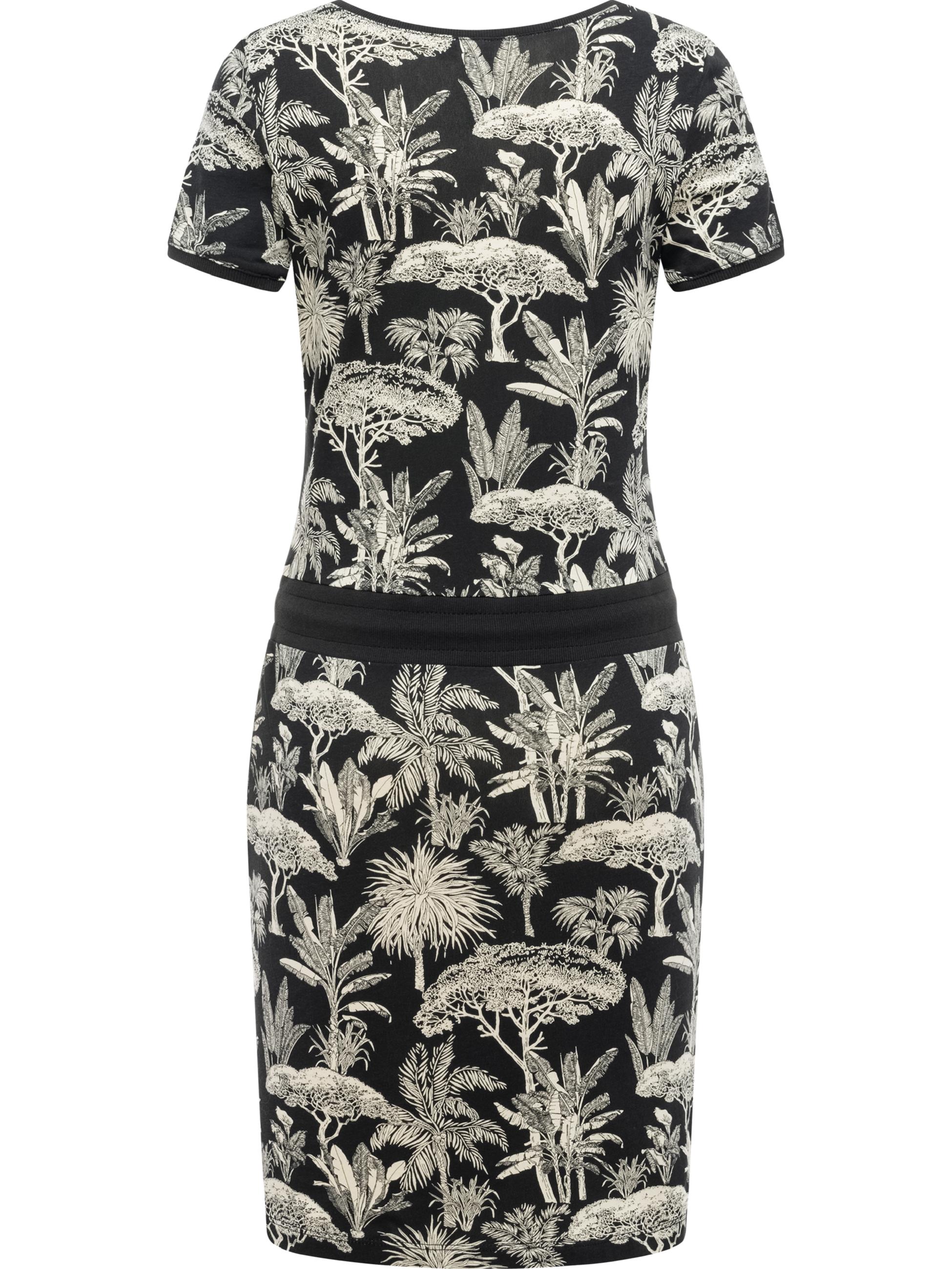 Gemustertes Kleid "Baomi Tropic YOUMODO" Black