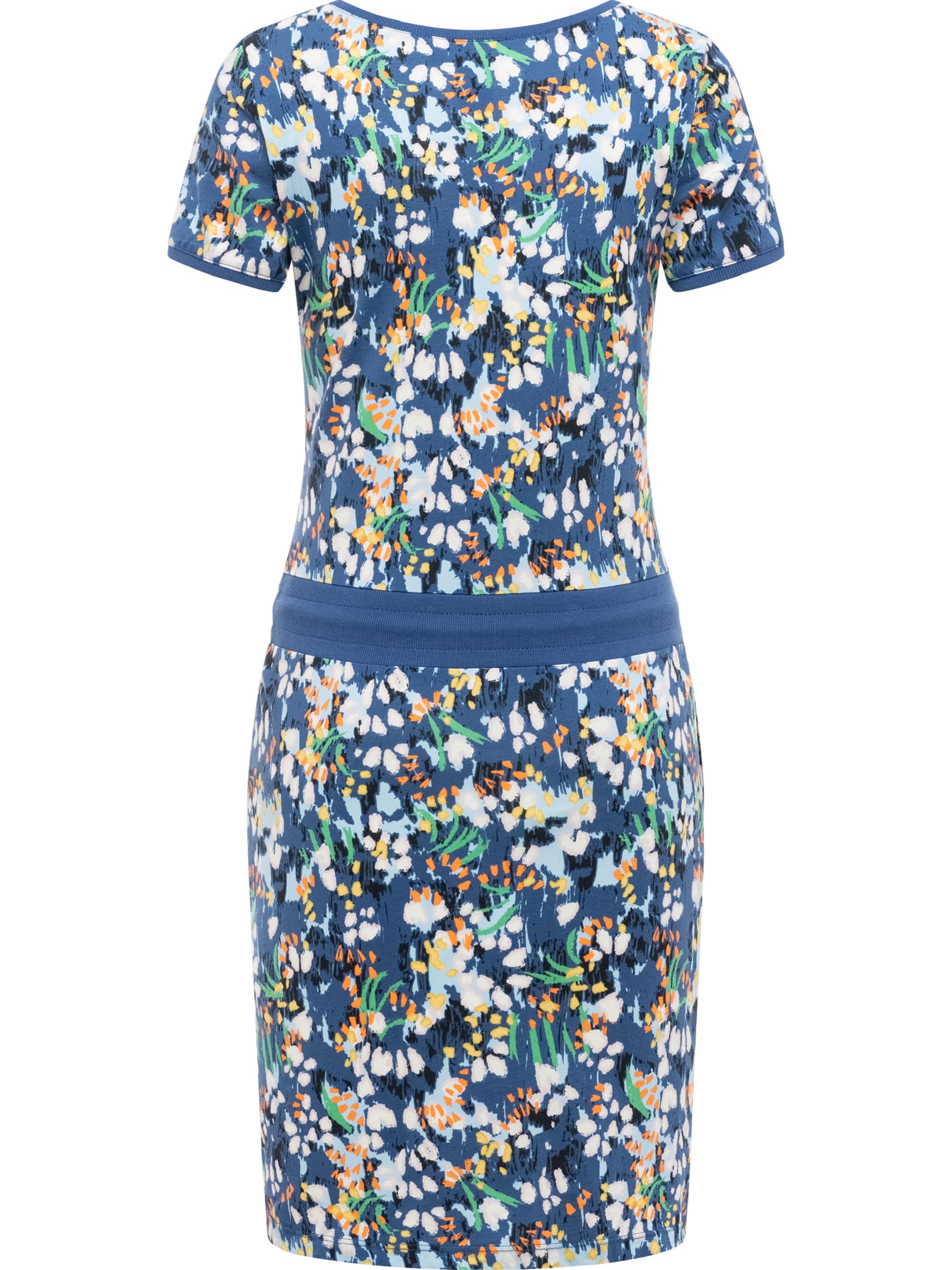 Gemustertes Kleid "Baomi Tropic YOUMODO" Night Blue