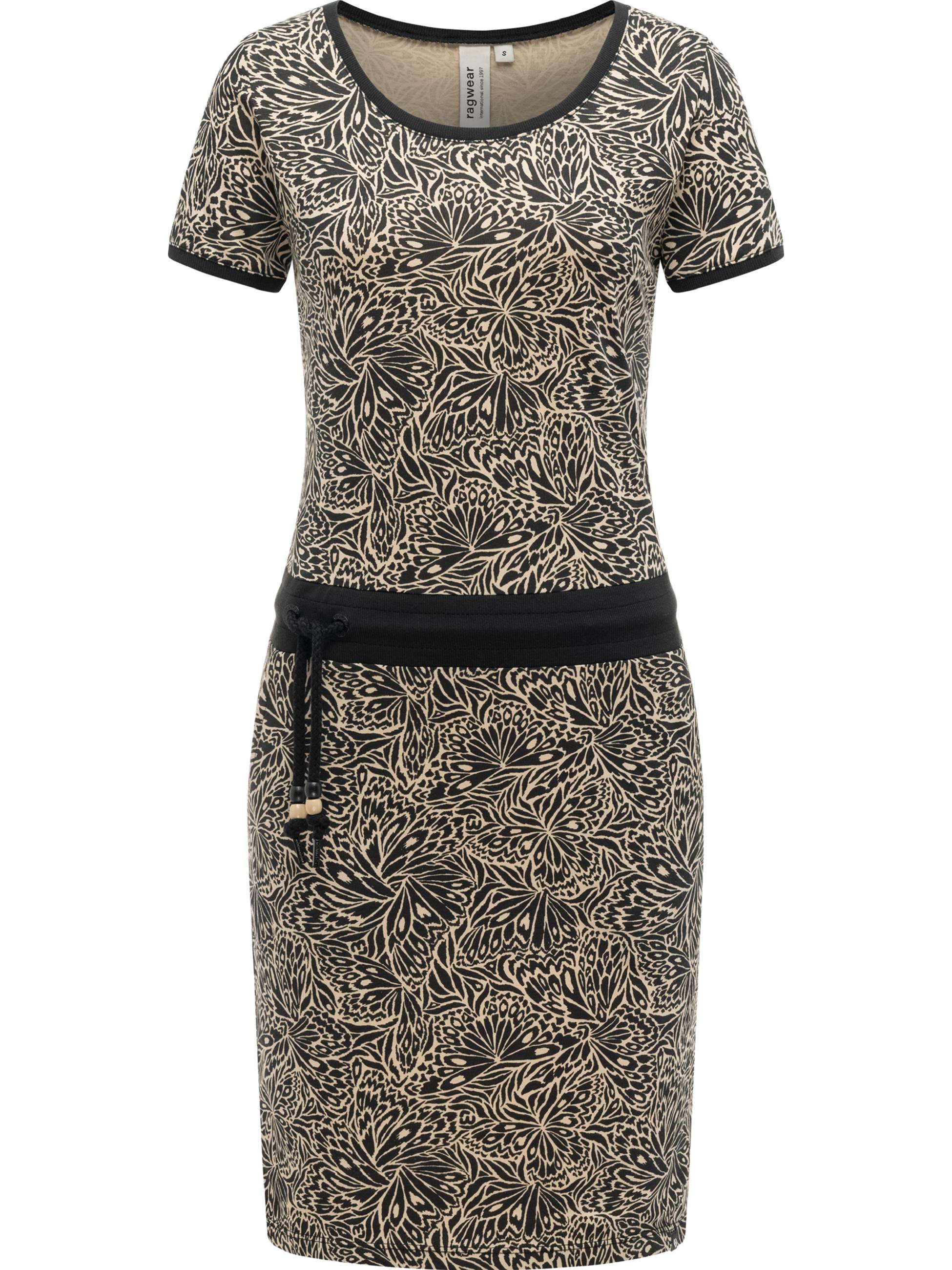 Gemustertes Minikleid "Baomi Zoo YOUMODO" Black