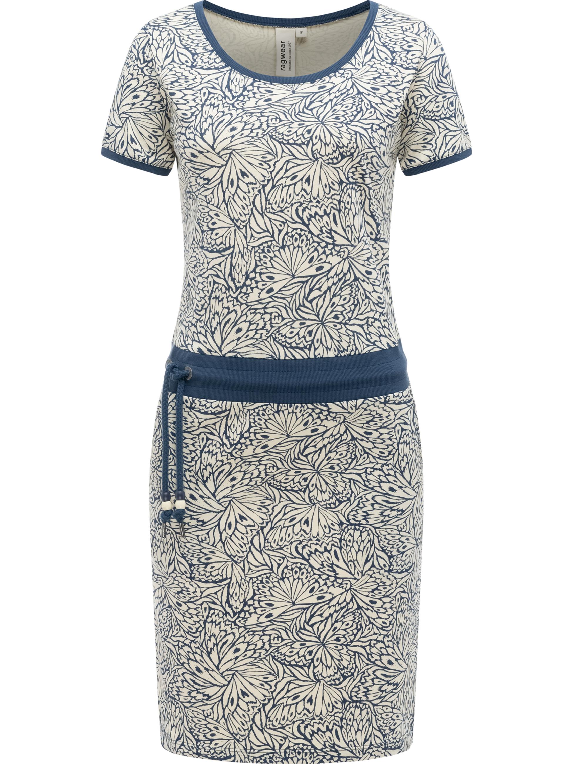 Gemustertes Minikleid "Baomi Zoo YOUMODO" Ecru