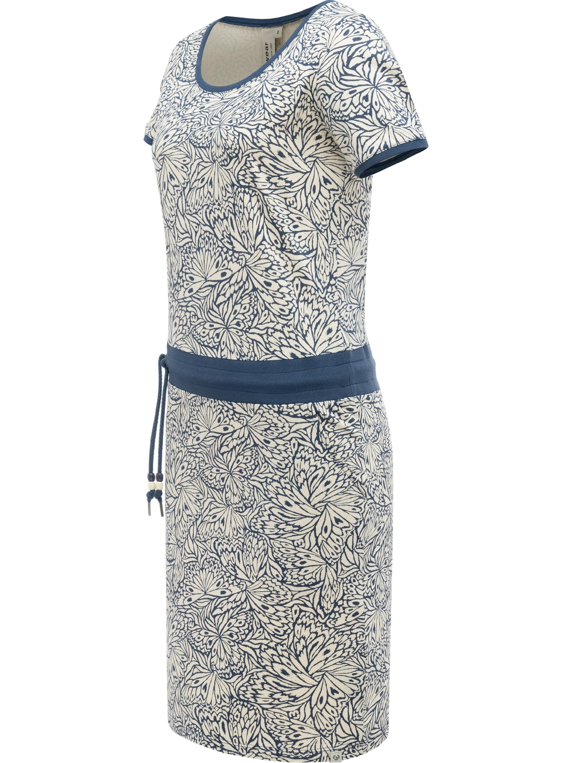 Gemustertes Minikleid "Baomi Zoo YOUMODO" Ecru