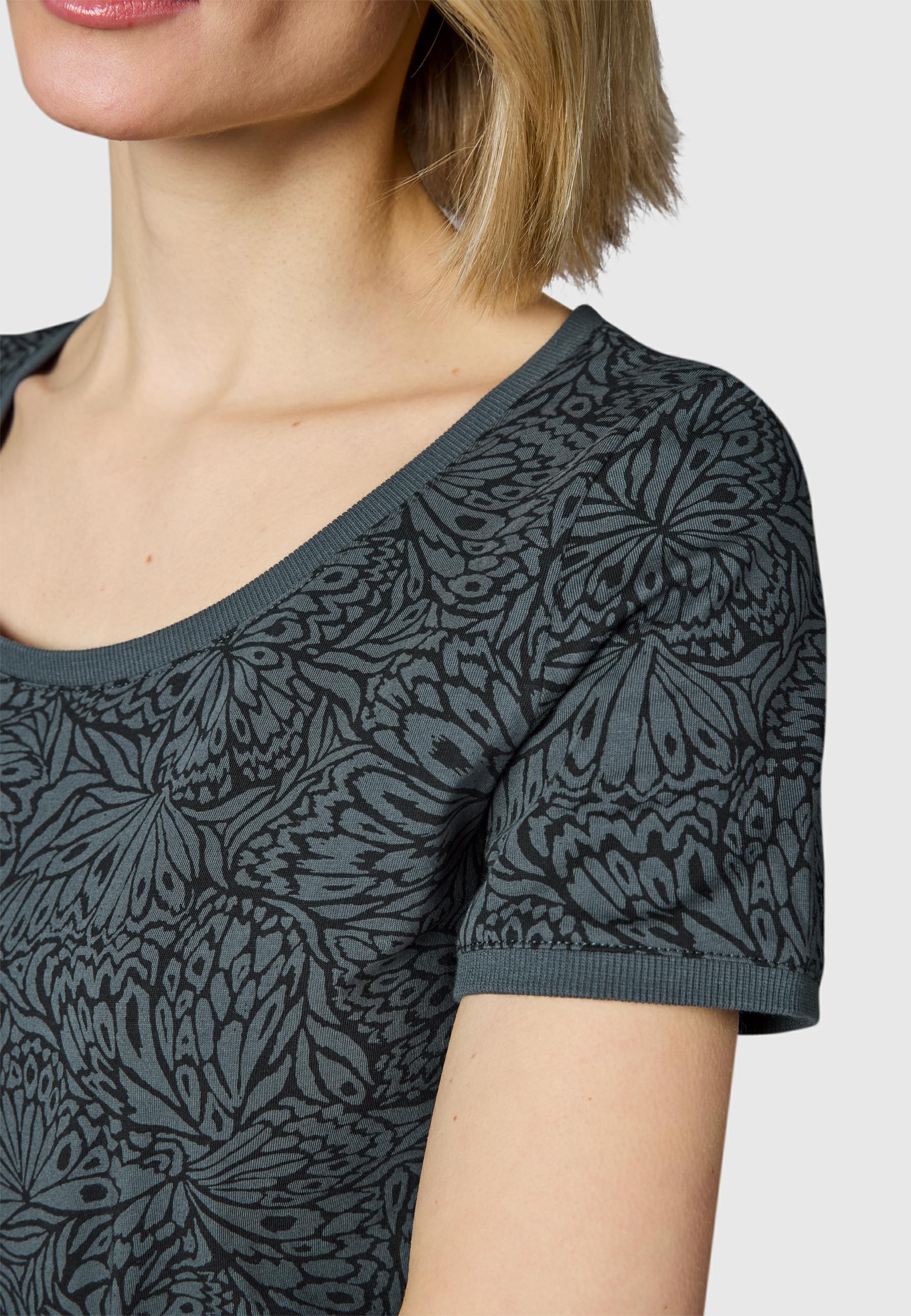 Gemustertes Minikleid "Baomi Zoo YOUMODO" Grey