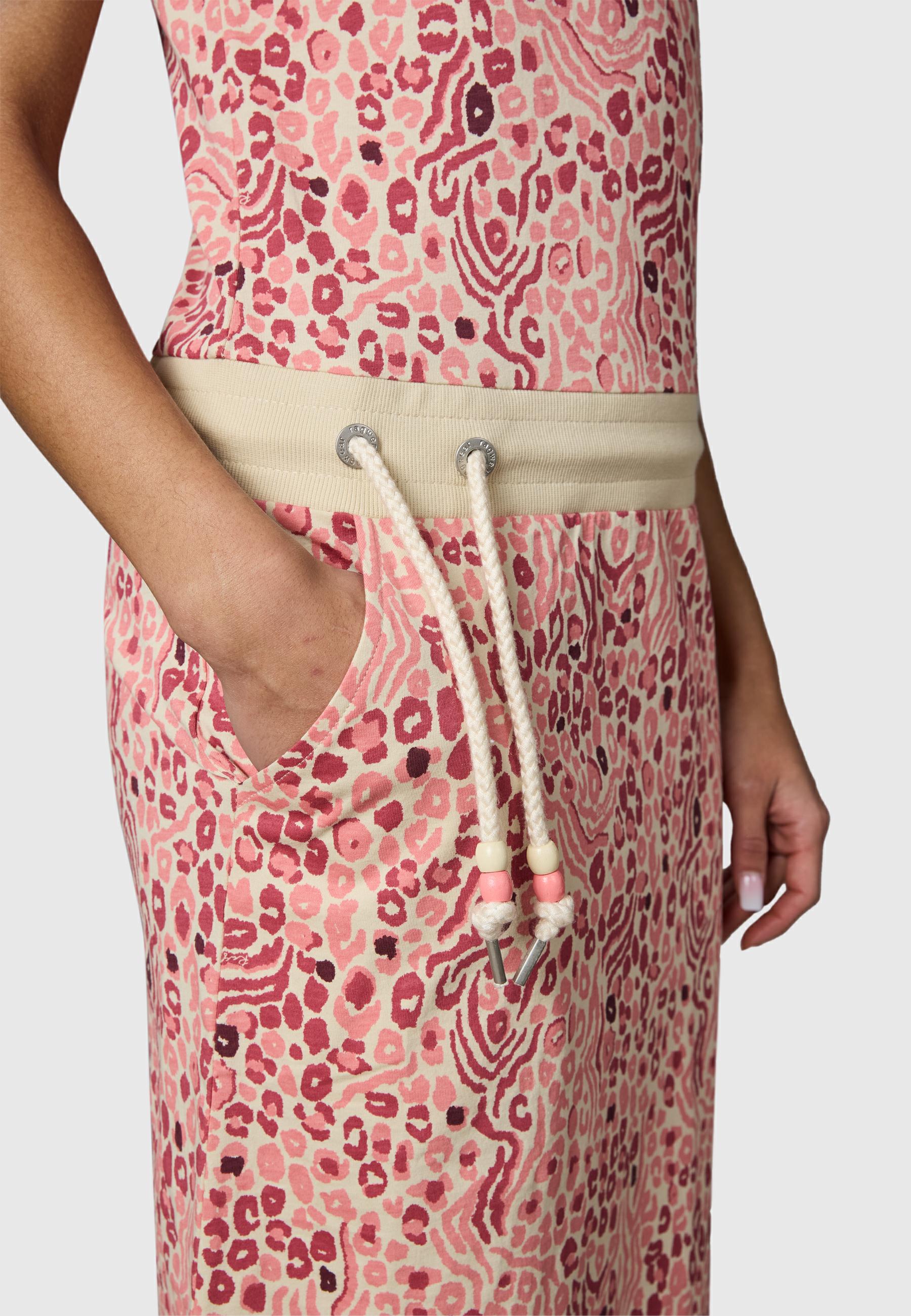 Gemustertes Minikleid "Baomi Zoo YOUMODO" Pink