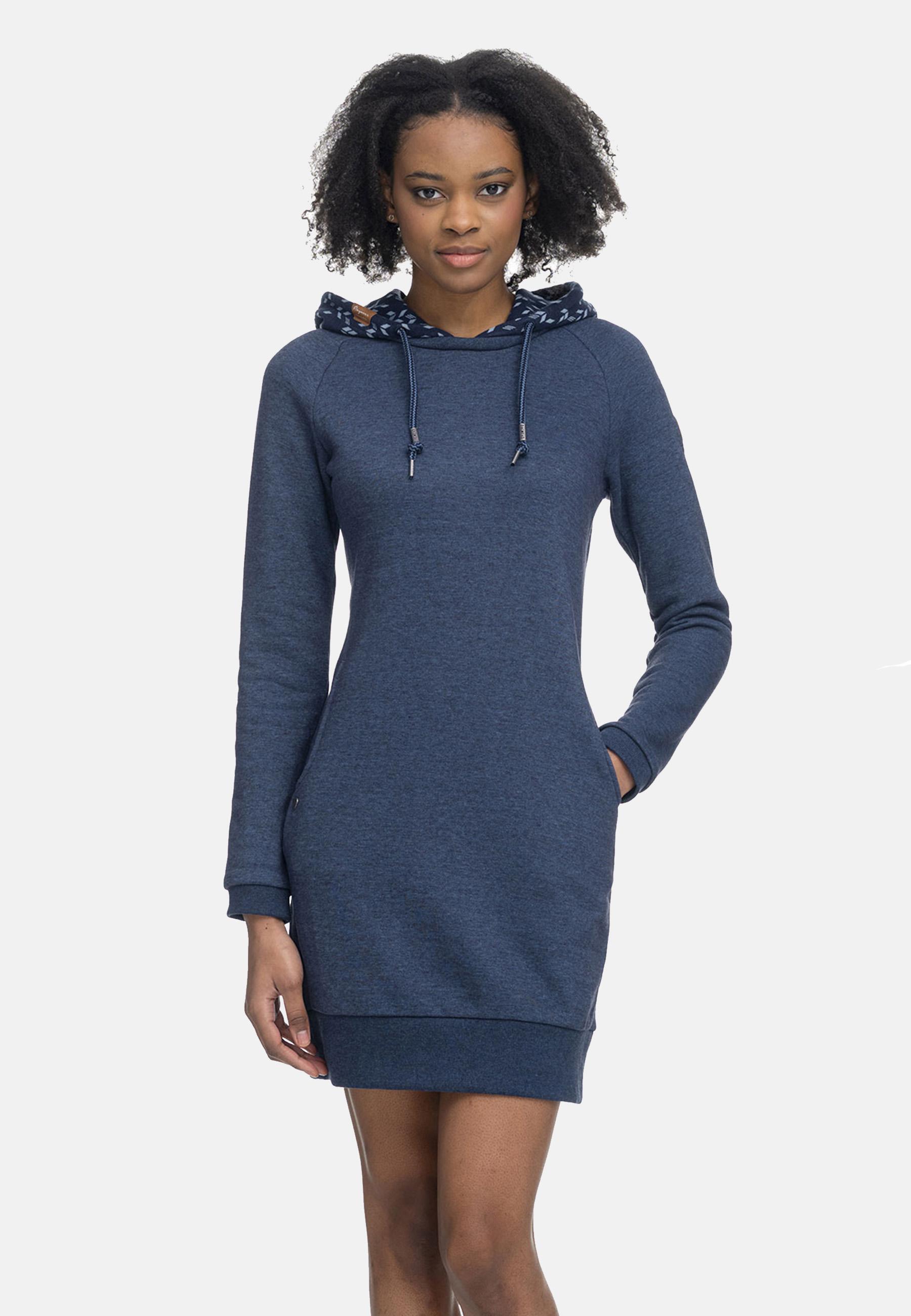 Lässiges Sweatkleid mit Kapuze "Bess" Navy22