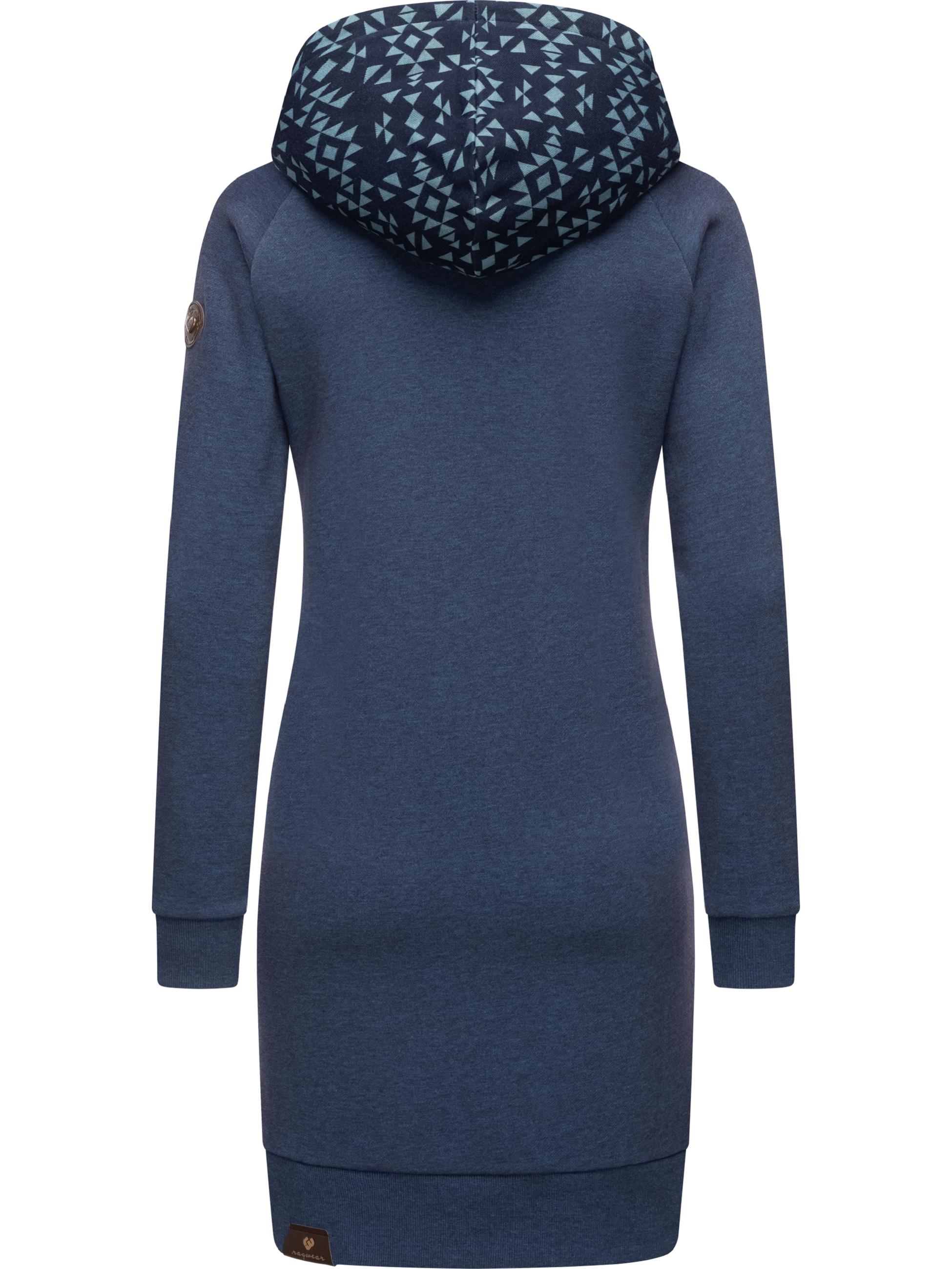 Baumwoll Jersey Kleid "Bessi" Navy