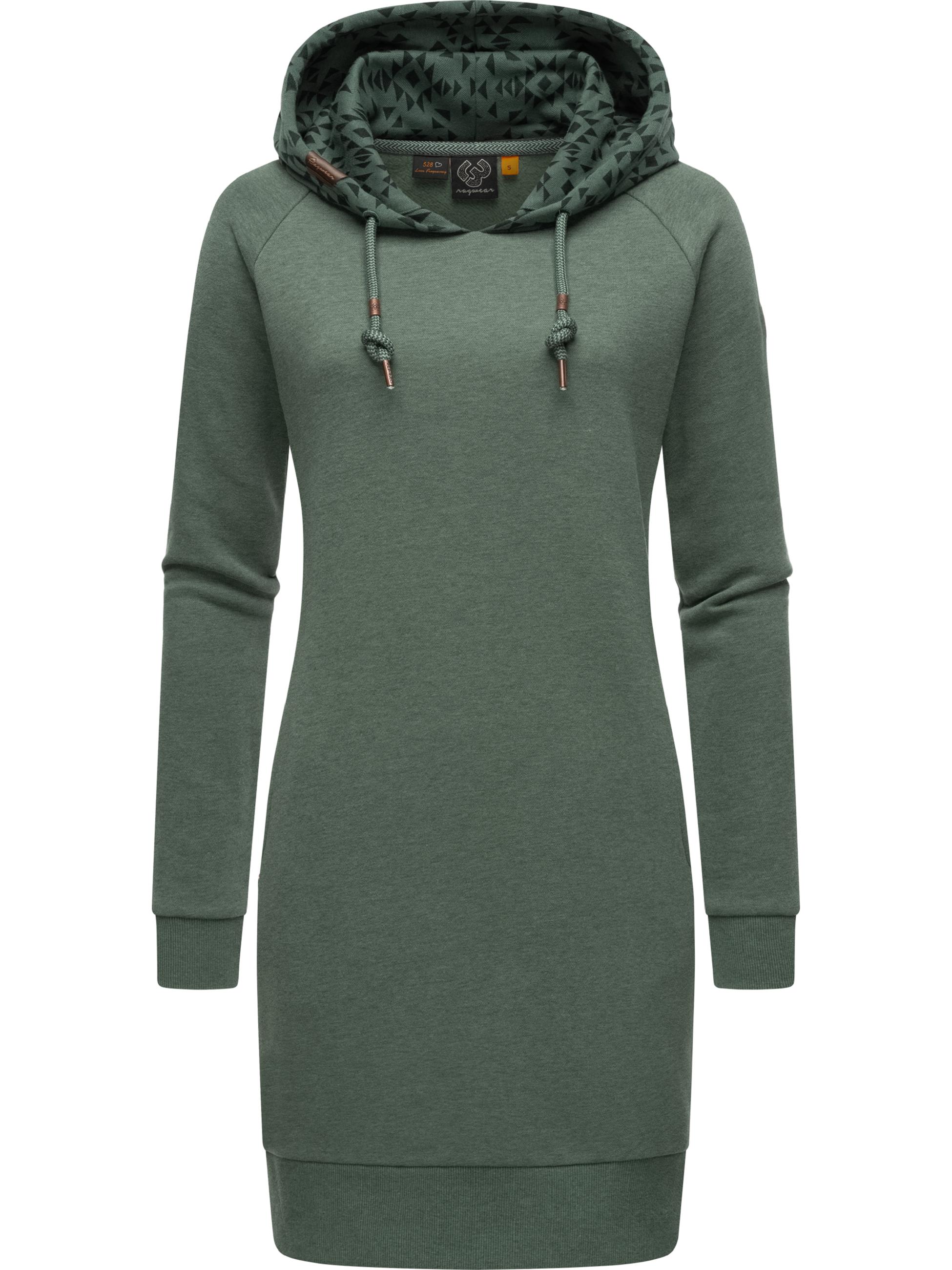 Baumwoll Jersey Kleid "Bessi" Pine Green