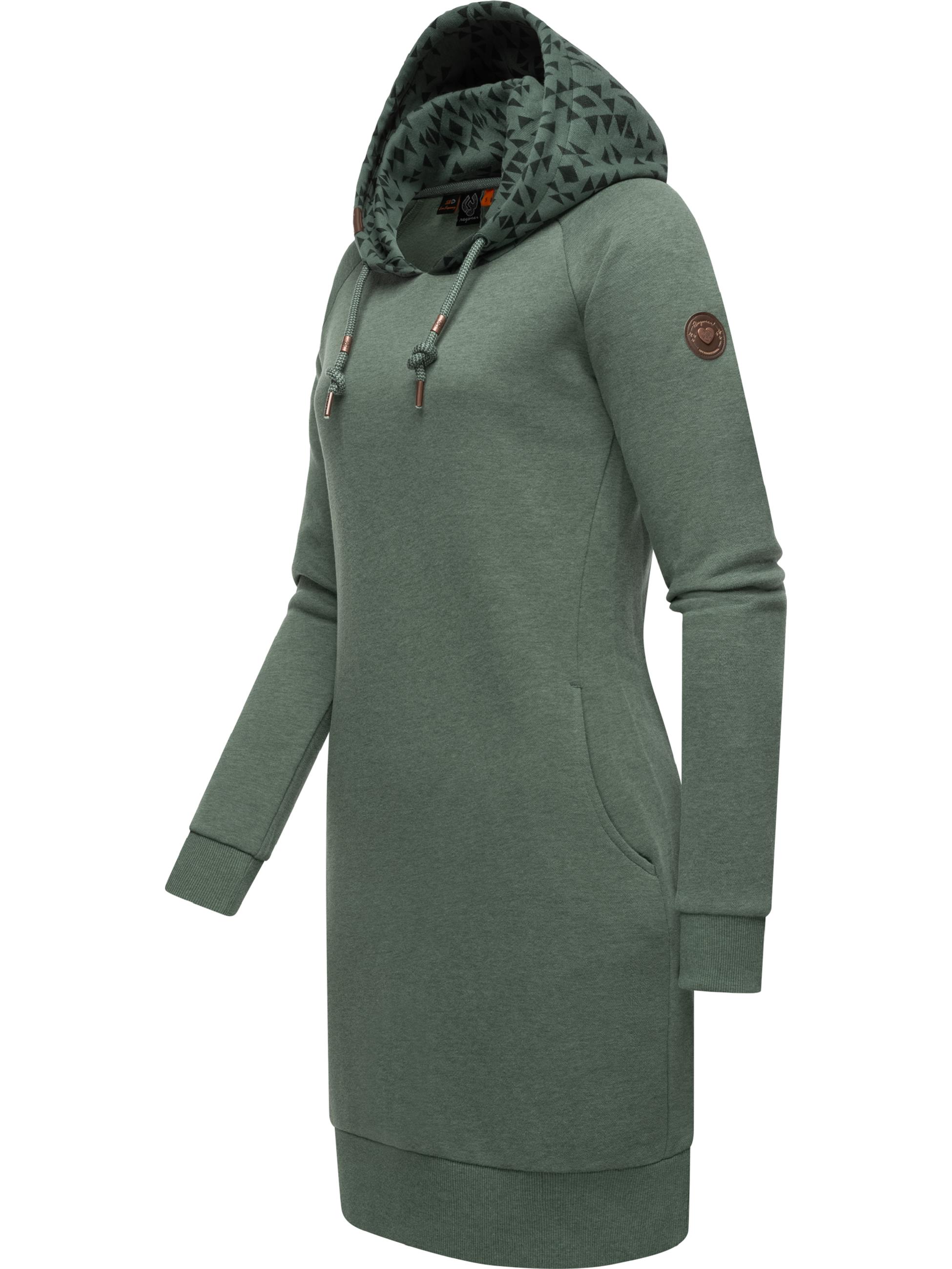 Baumwoll Jersey Kleid "Bessi" Pine Green