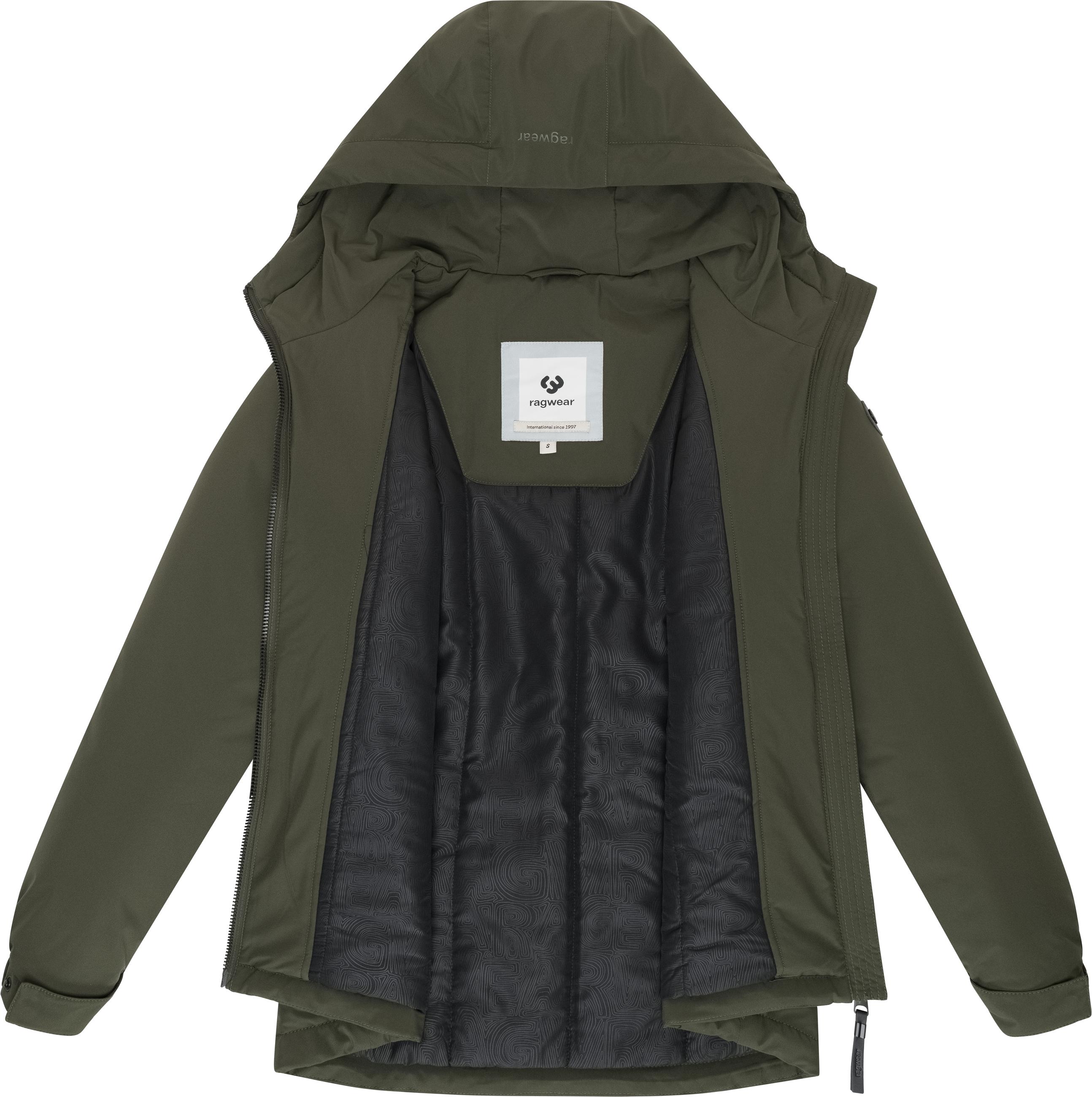 Winterjacke mit Kapuze "Bevin Warm YOUMODO" Dark Olive