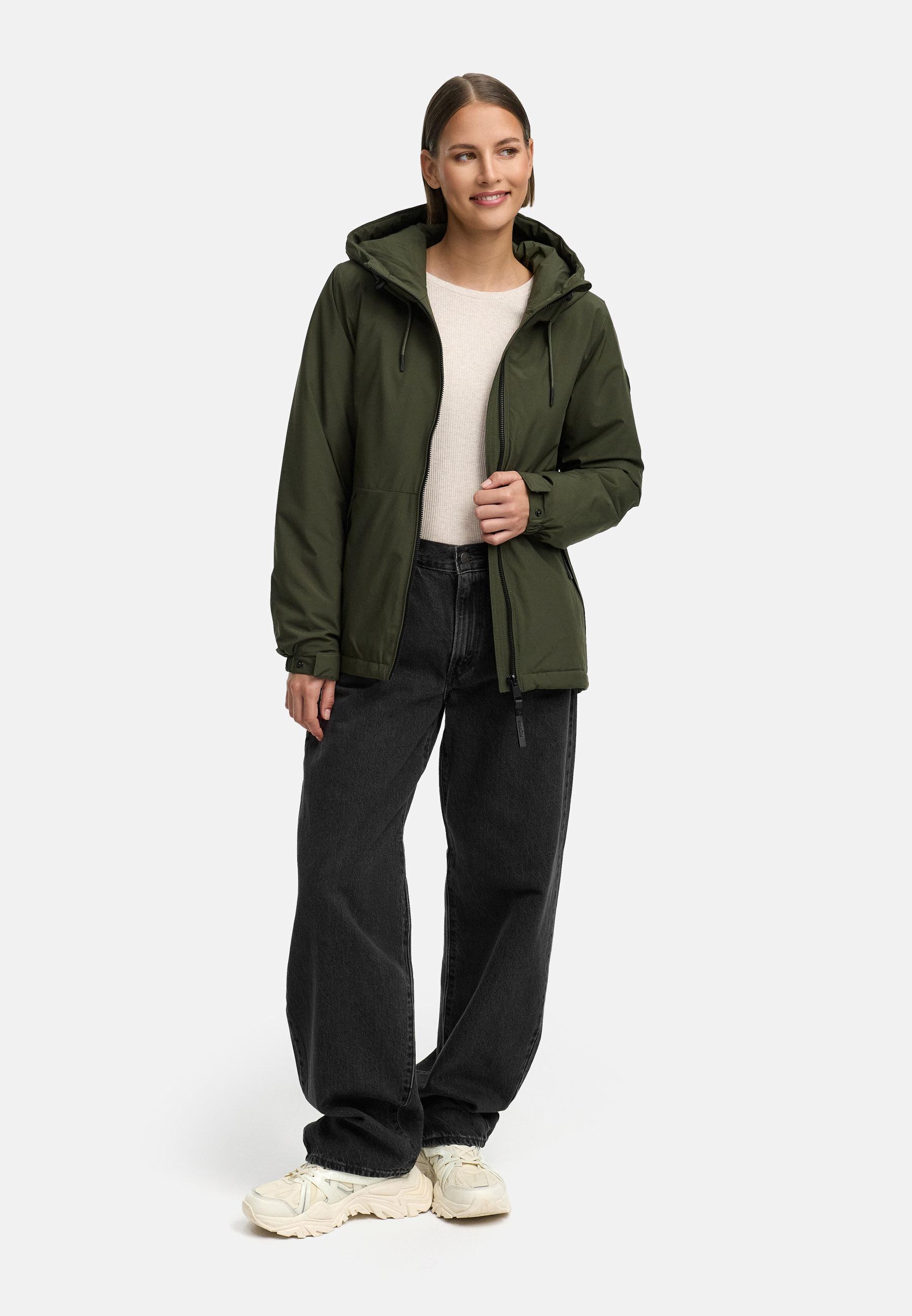 Winterjacke mit Kapuze "Bevin Warm YOUMODO" Dark Olive