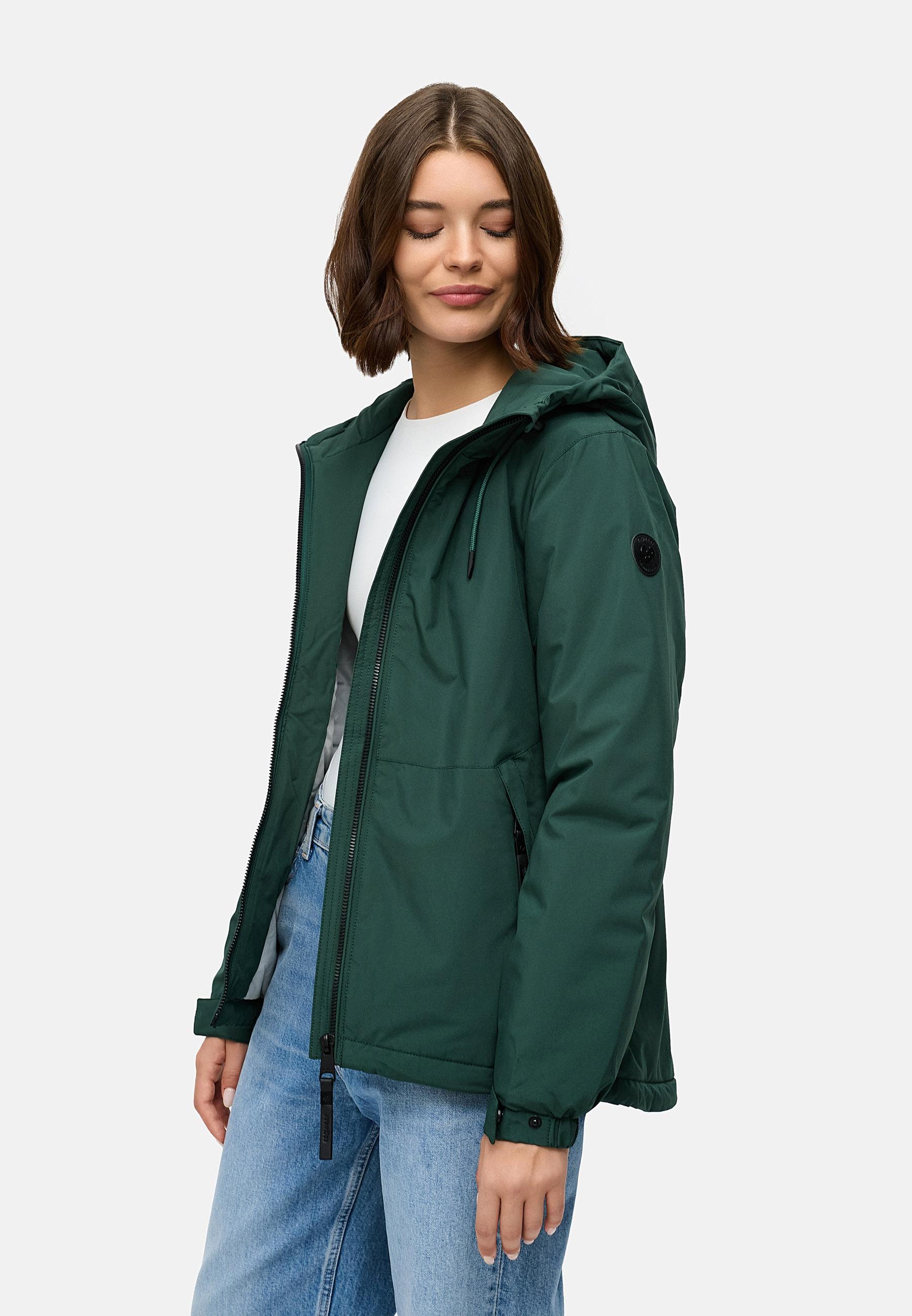 Winterjacke mit Kapuze "Bevin Warm YOUMODO" Pine Green