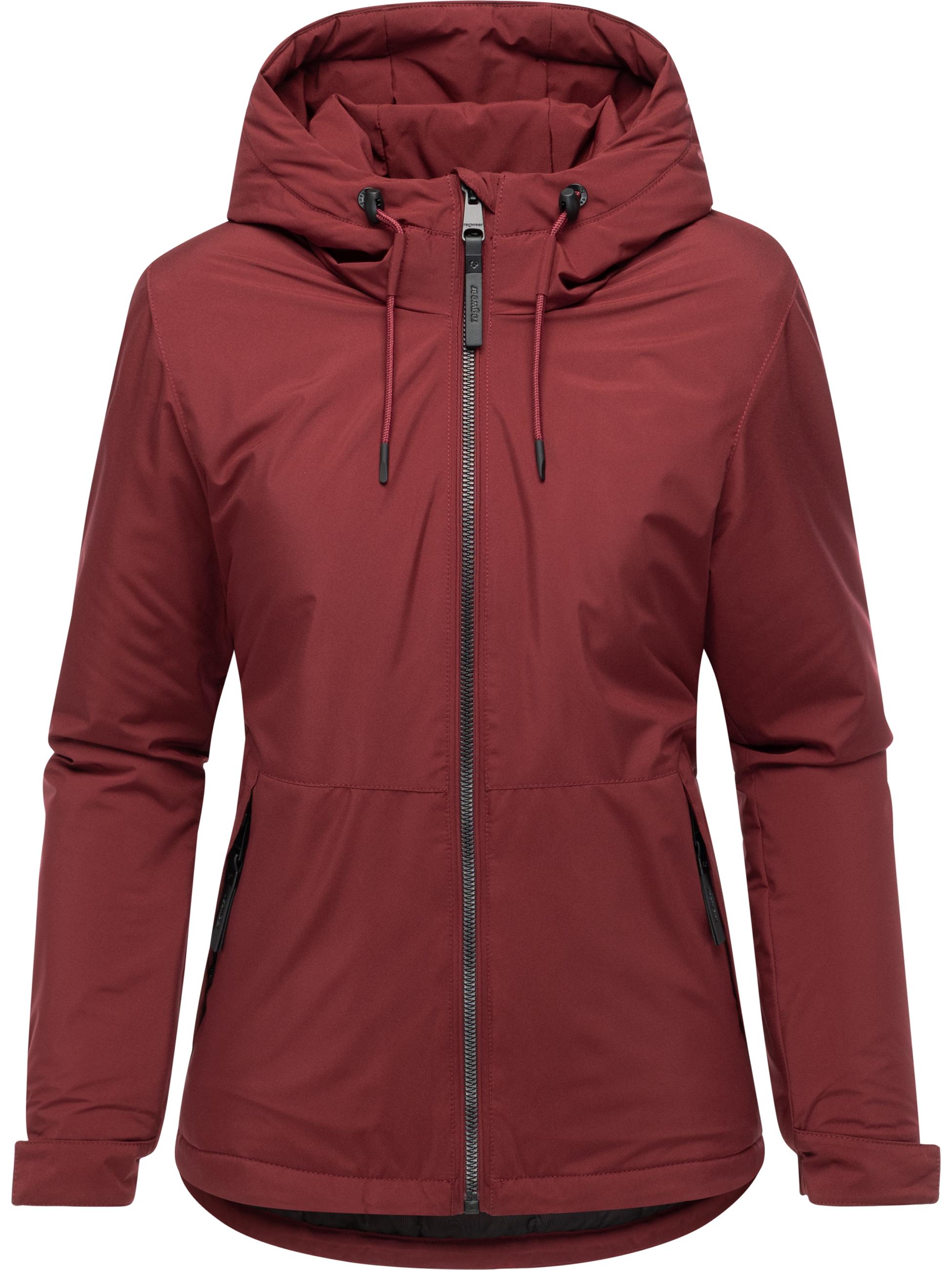 Winterjacke mit Kapuze "Bevin Warm YOUMODO" Wine Red