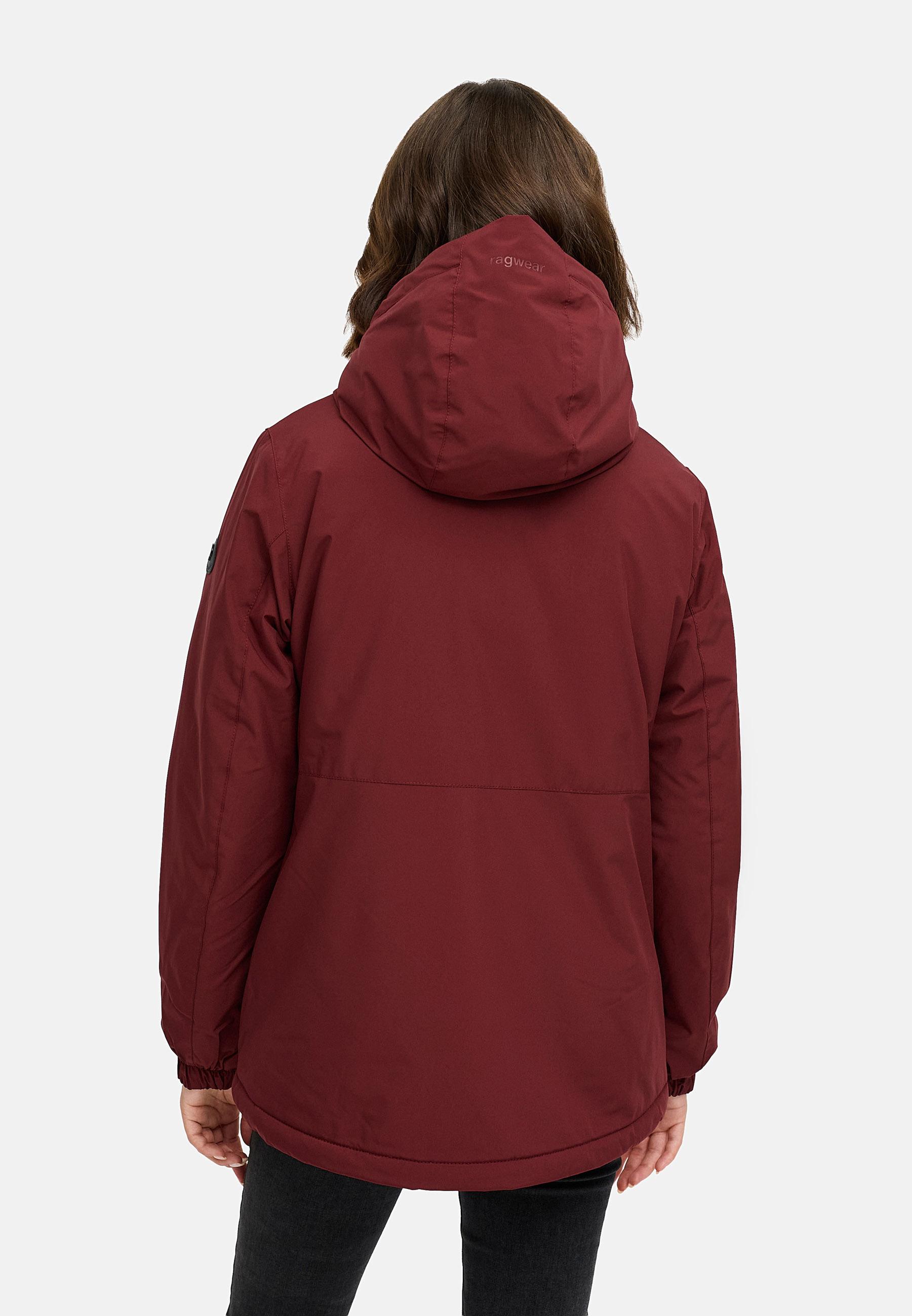 Winterjacke mit Kapuze "Bevin Warm YOUMODO" Wine Red